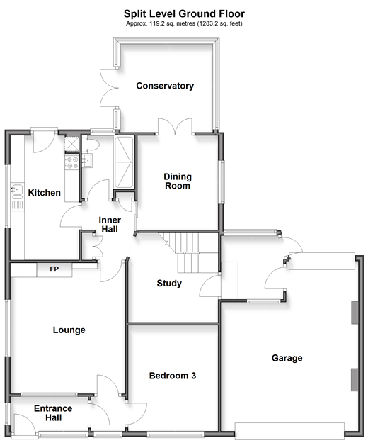 Priory Close, New Romney floorplan