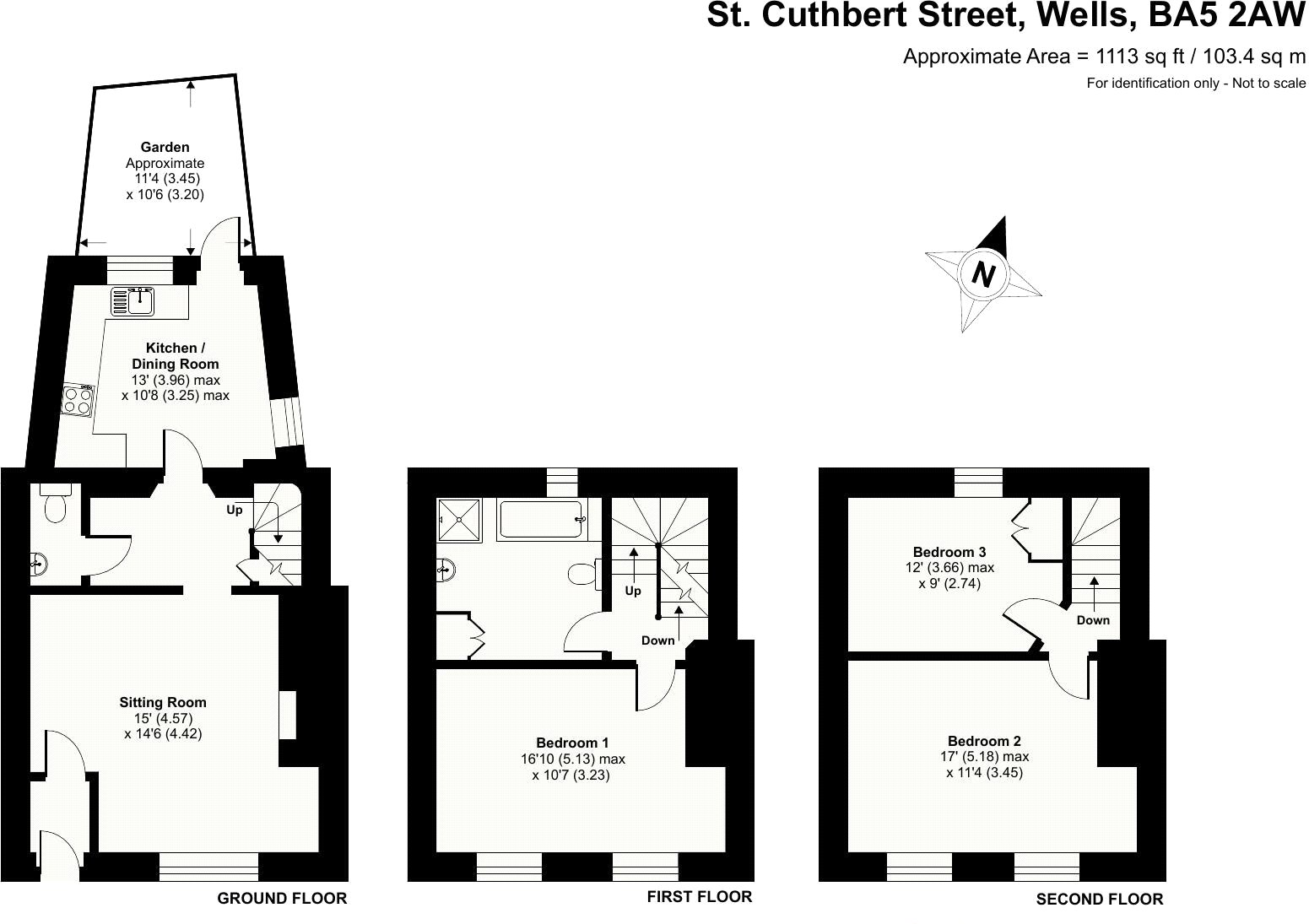 26, St. Cuthbert Street, Somerset floorplan