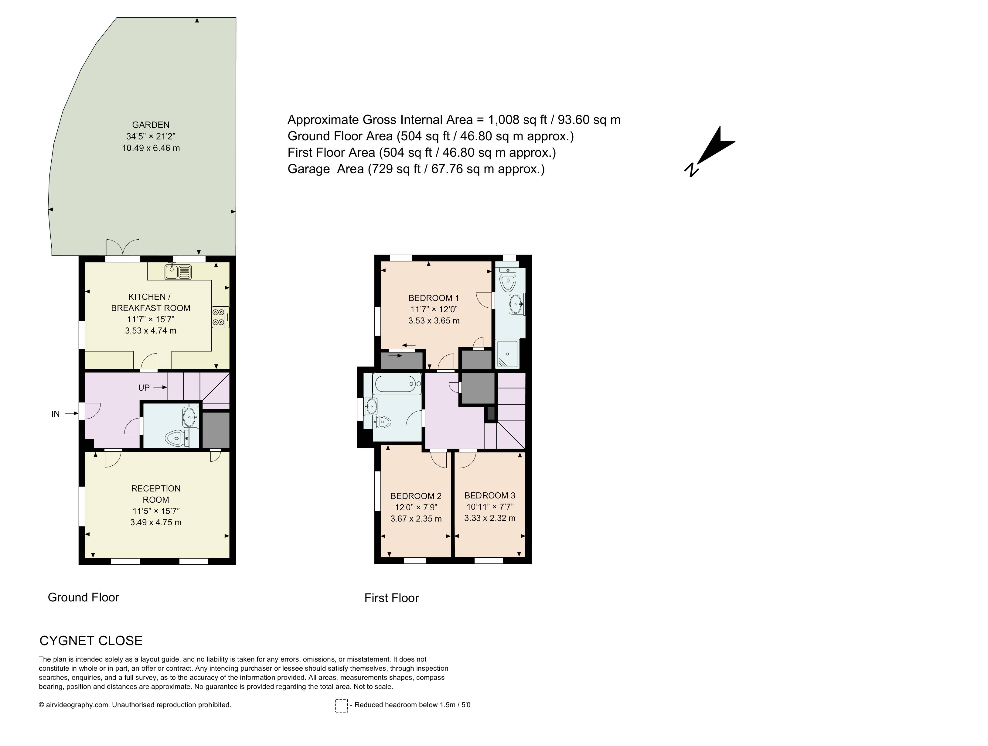 5, Cygnet Close, Orpington floorplan