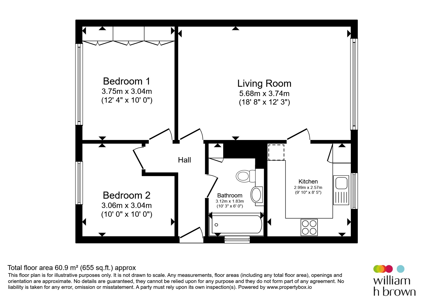 5, Shay Drive, Bradford floorplan