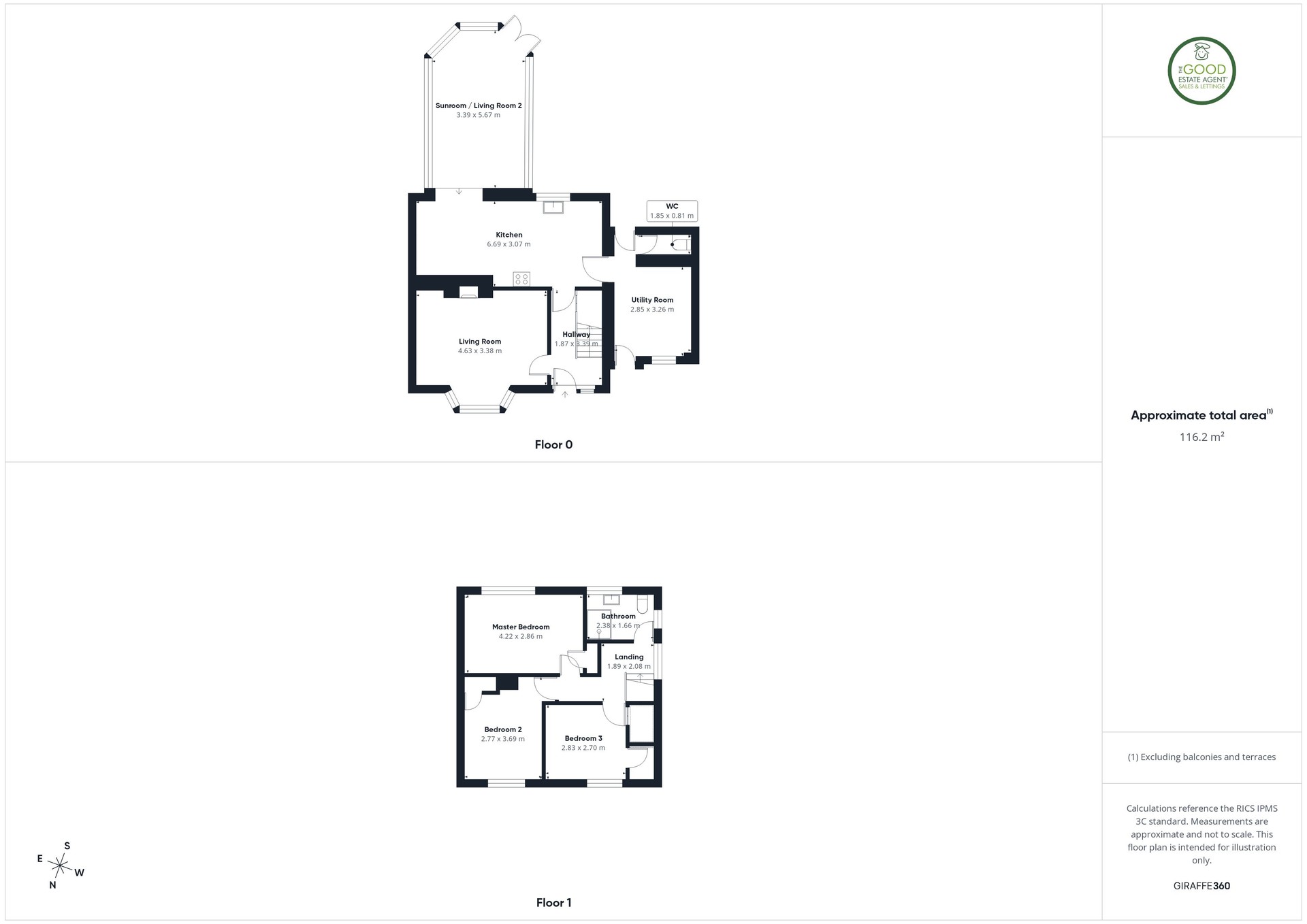 97, Padgate Road, Sunderland floorplan