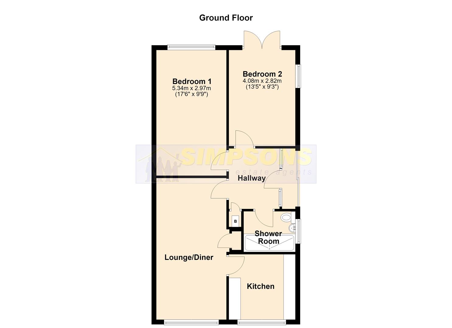 99, Granby Road, Bournemouth floorplan