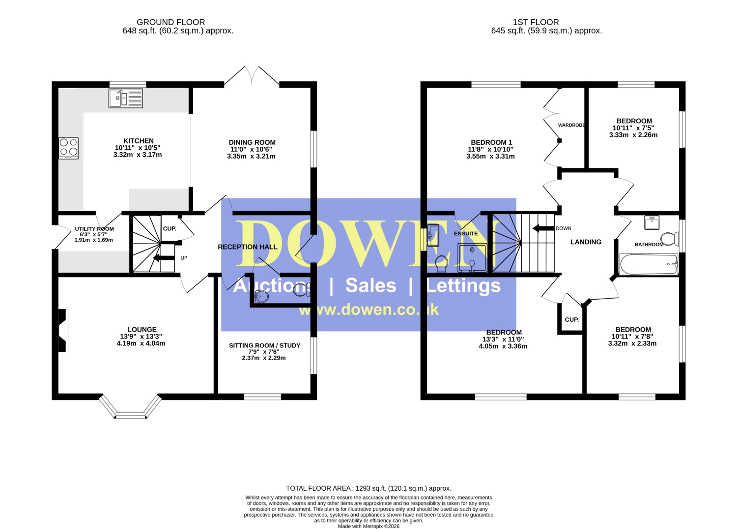 6, Hutton Way, Durham floorplan