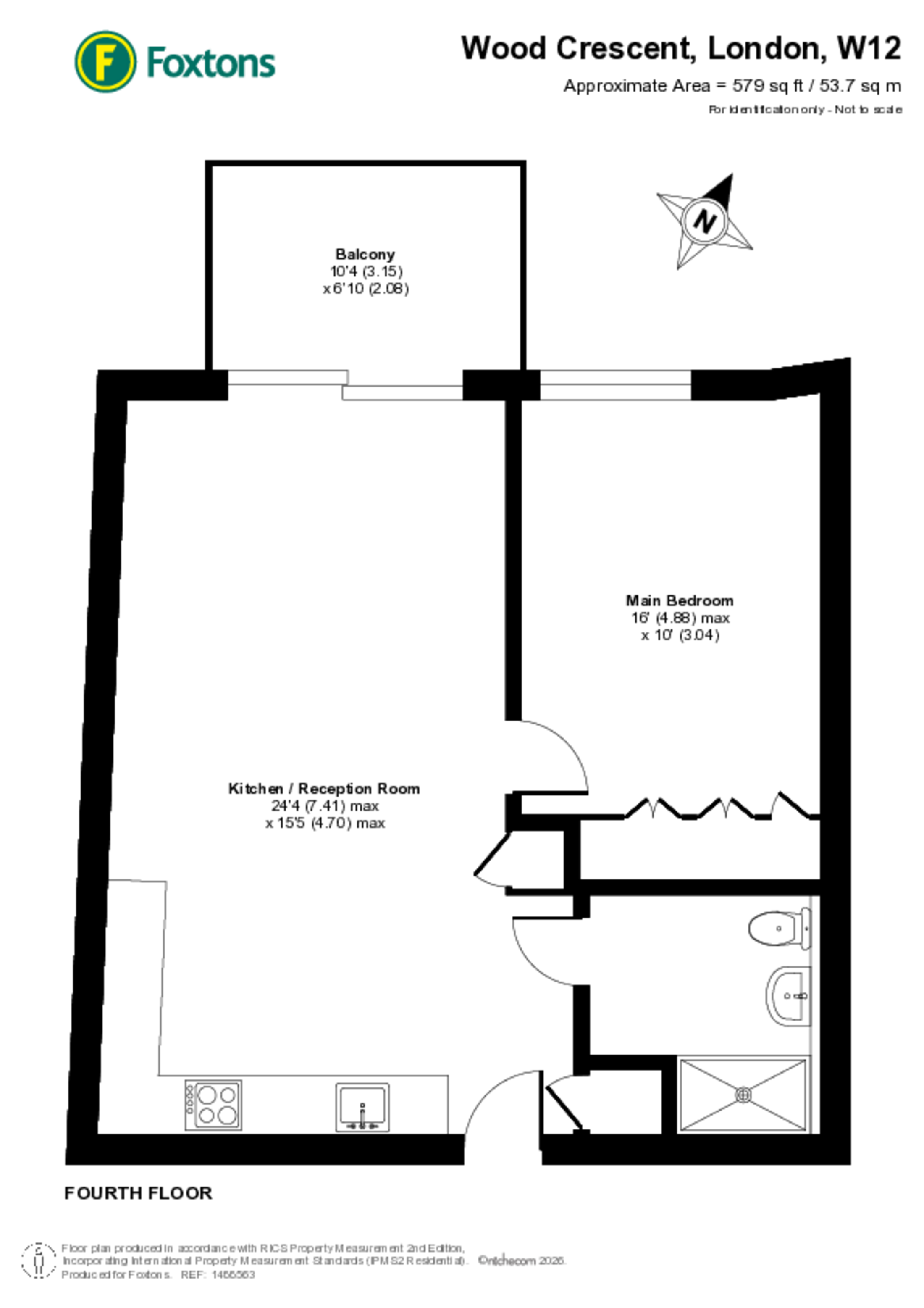 Wood Crescent, White City floorplan