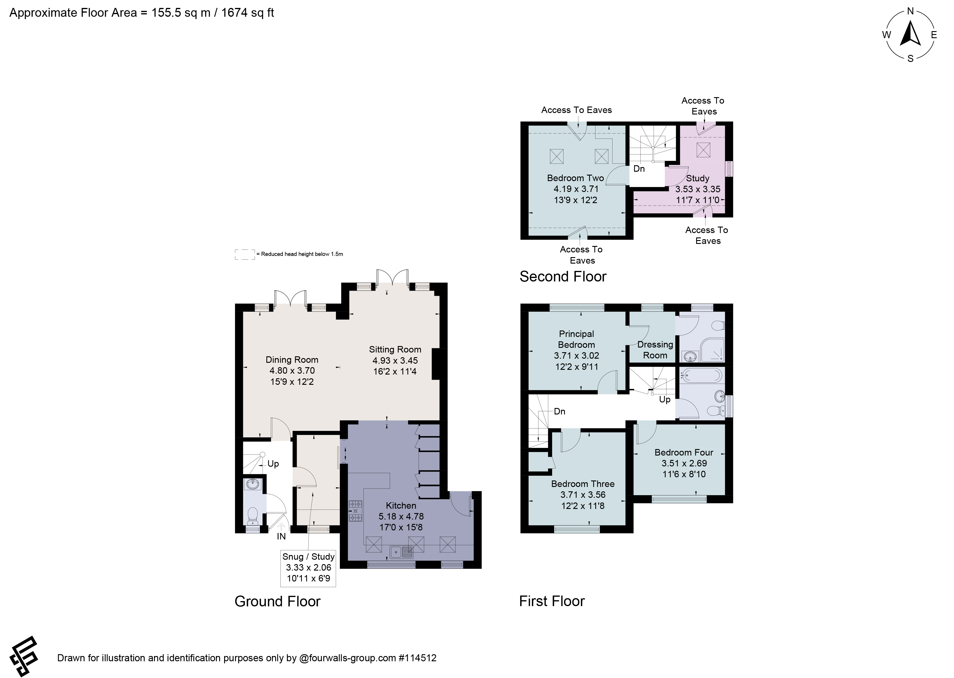 4, Meadow Bank, Surrey floorplan