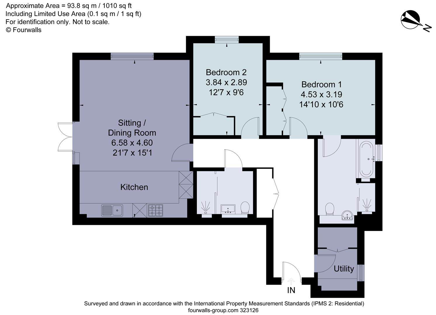 Seymour Drive, Ascot floorplan