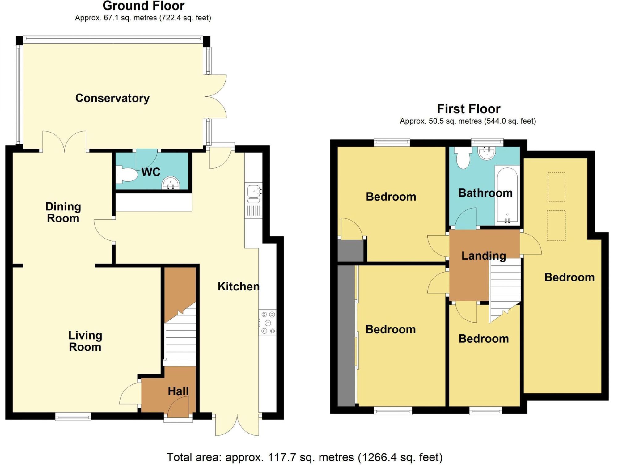 28 St. Ilans Way, Caerphilly floorplan