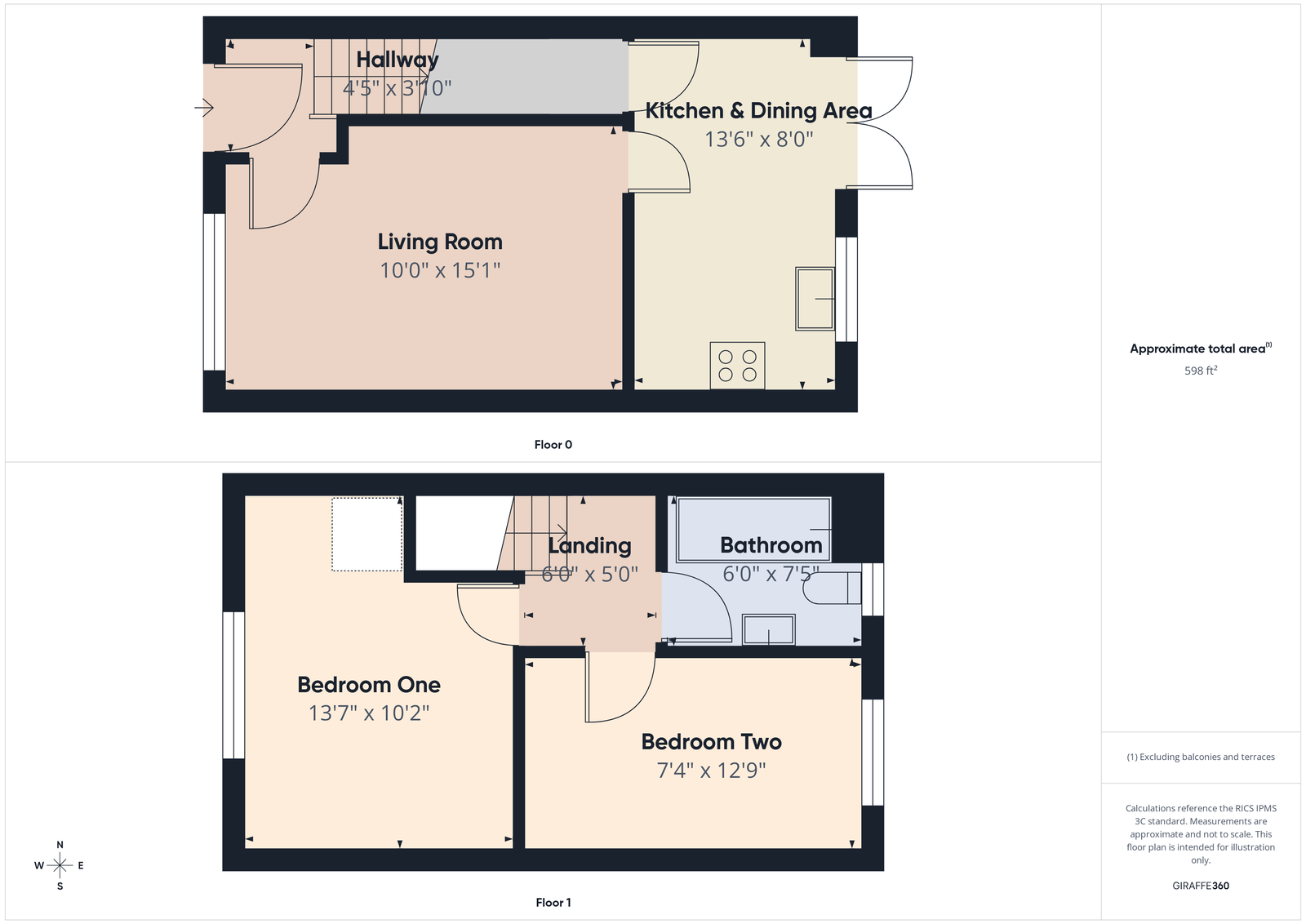 103, Findon Way, Skelmersdale floorplan