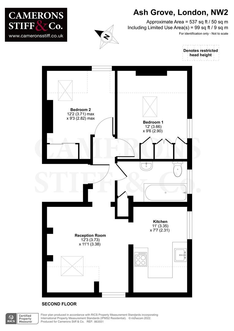 Ash Grove, London NW2, 2 bedroom flat for sale 61770538 PrimeLocation