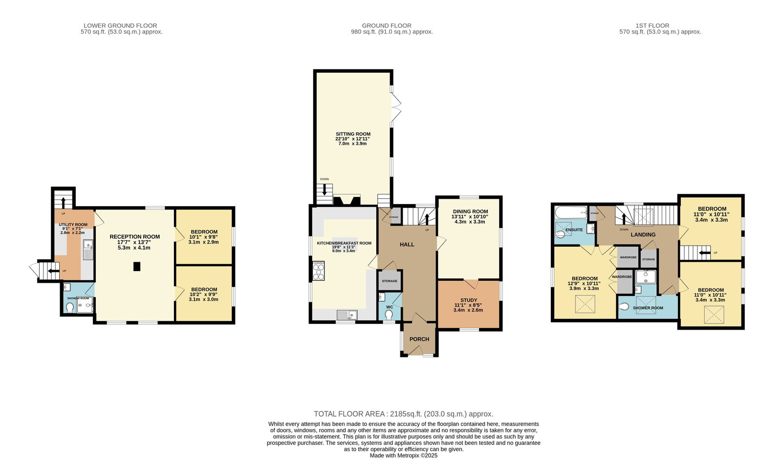 Old Hop Kiln, Sherridge Road, Malvern floorplan