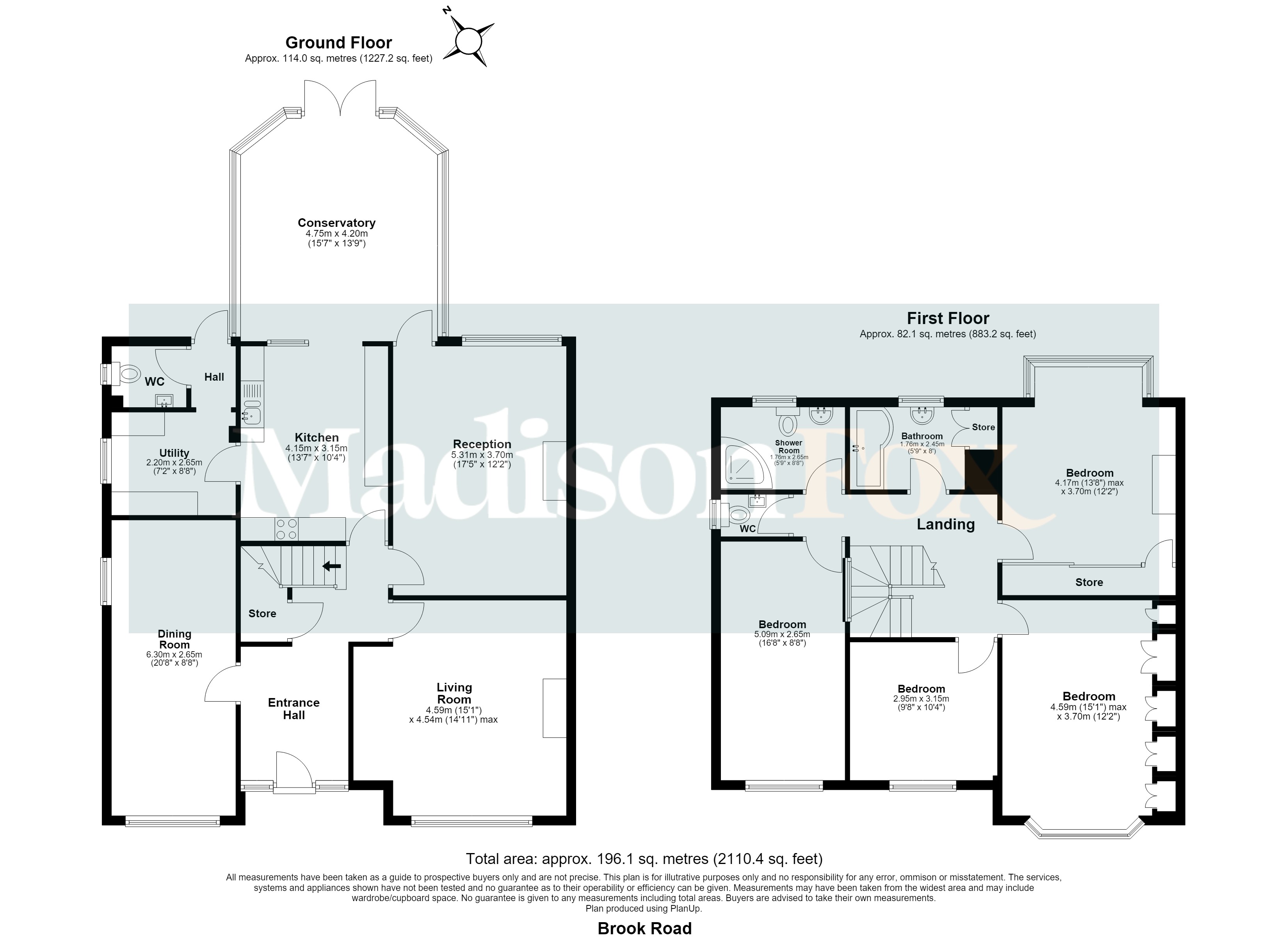 10, Brook Road, Essex floorplan