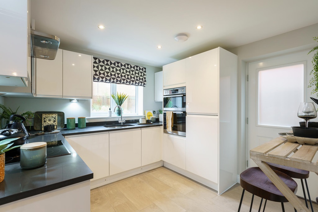 With Space For A Breakfast Area