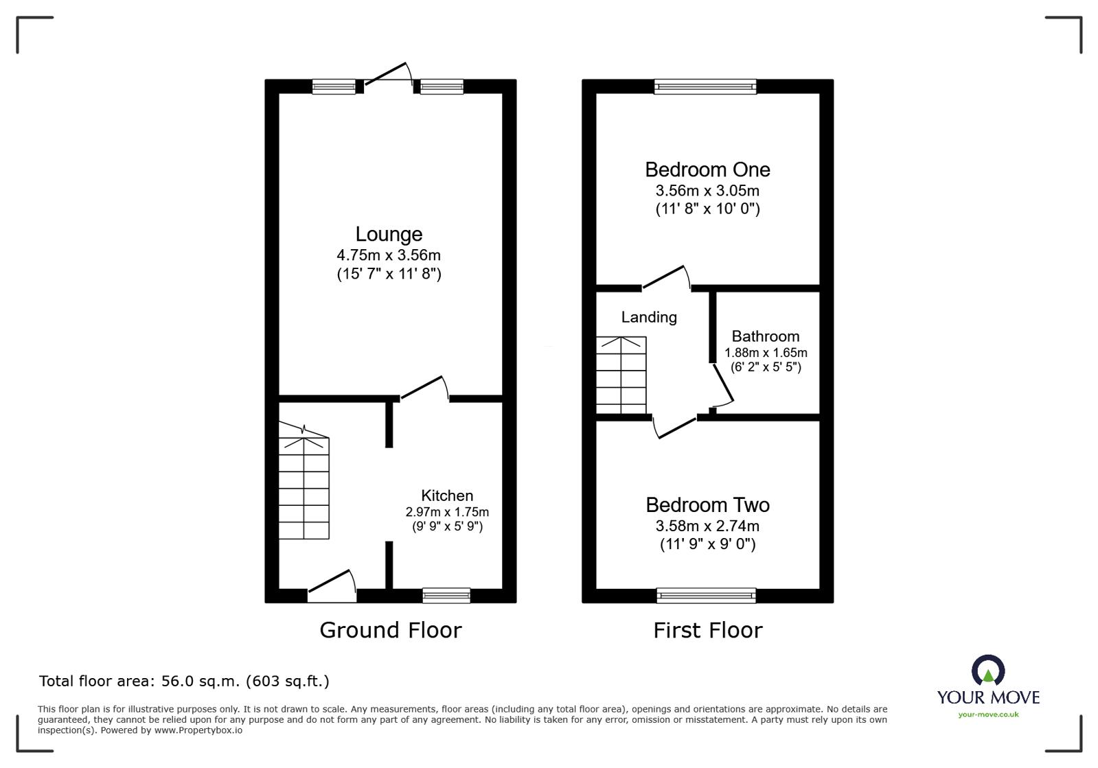28, Wye Dale, Swadlincote floorplan
