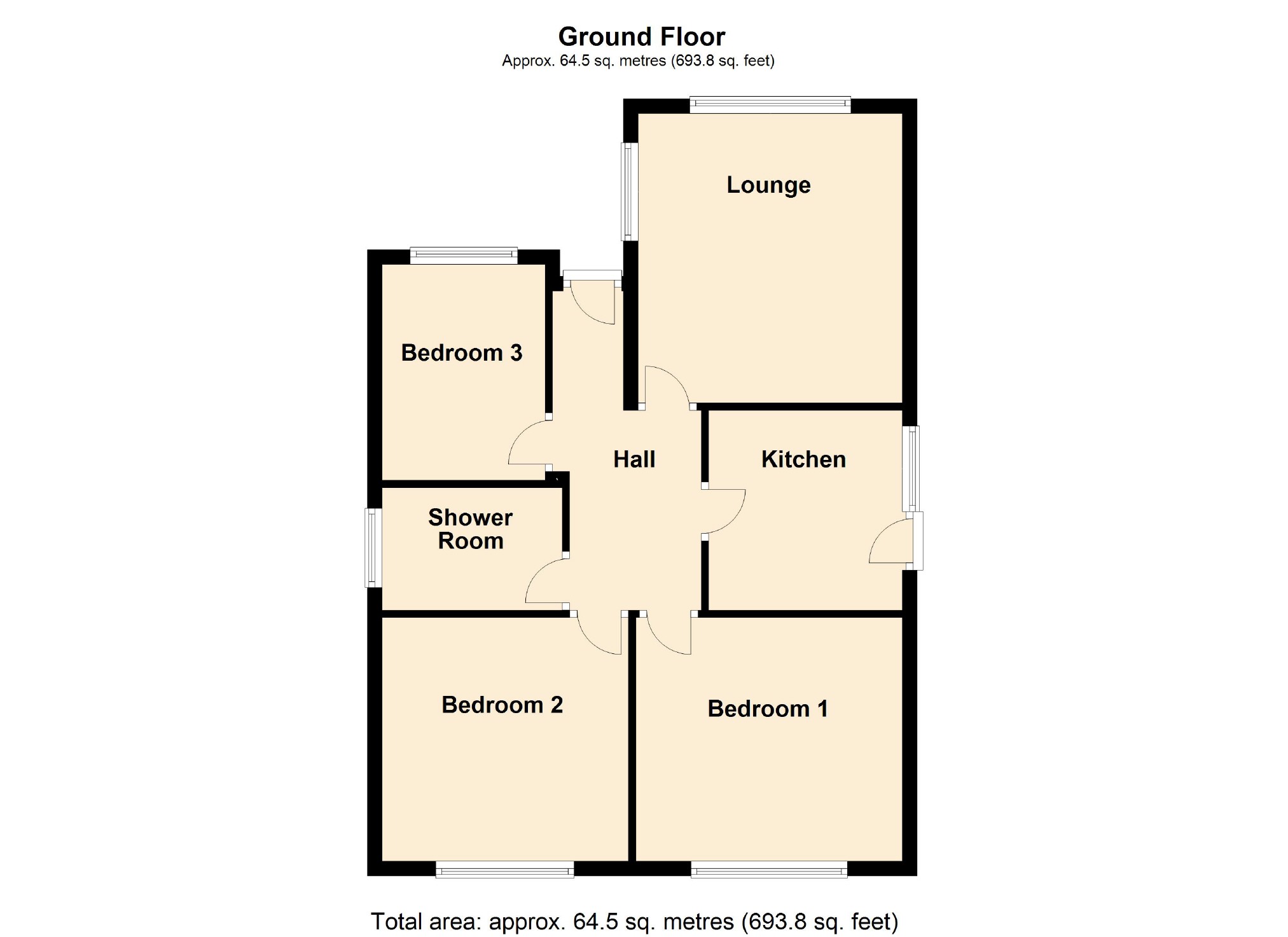 3 Bedrooms Detached bungalow for sale in High Meadows, Romiley, Stockport SK6