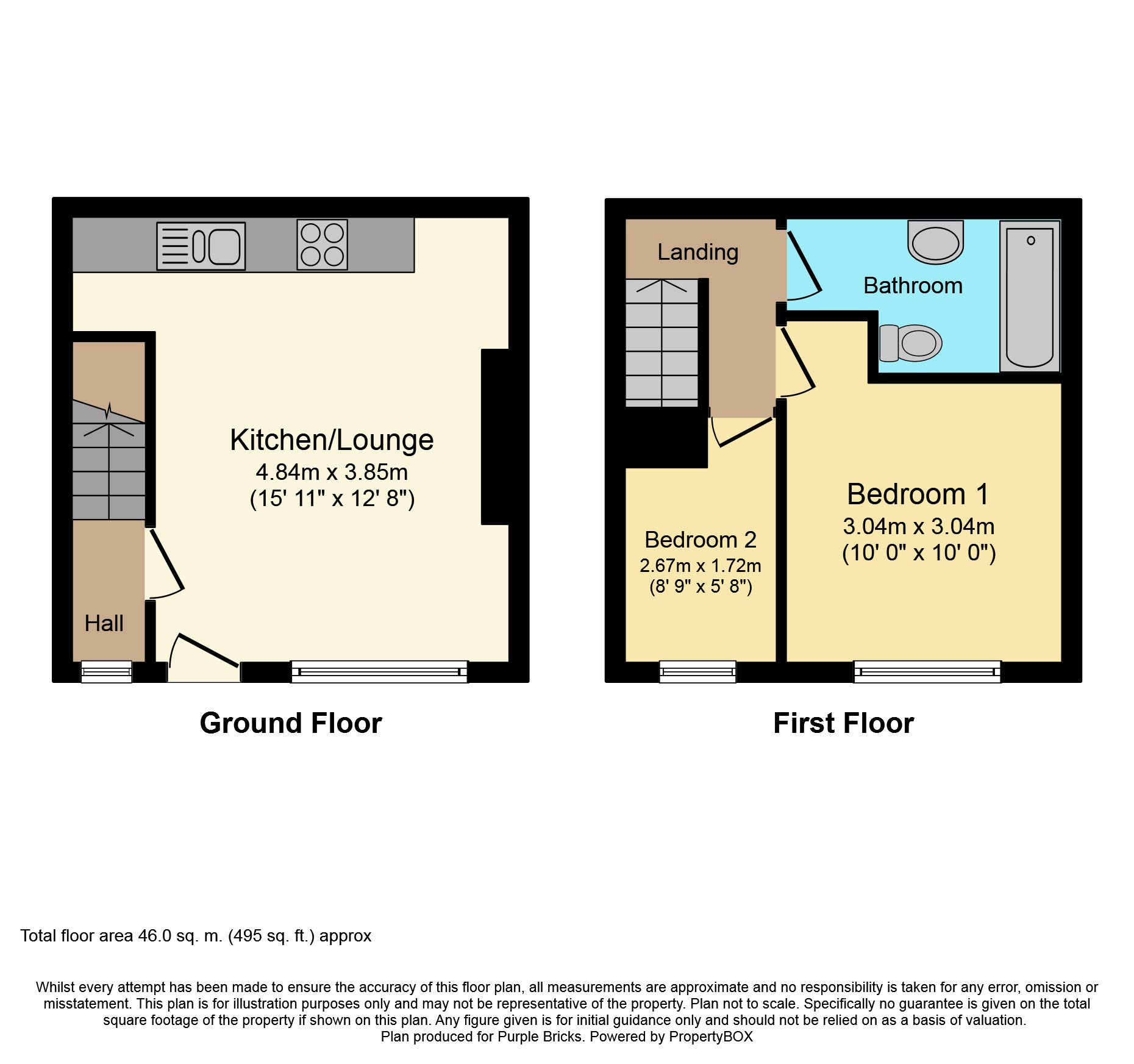 2 Bedrooms Terraced house for sale in Ewart Street, Queensbury BD13