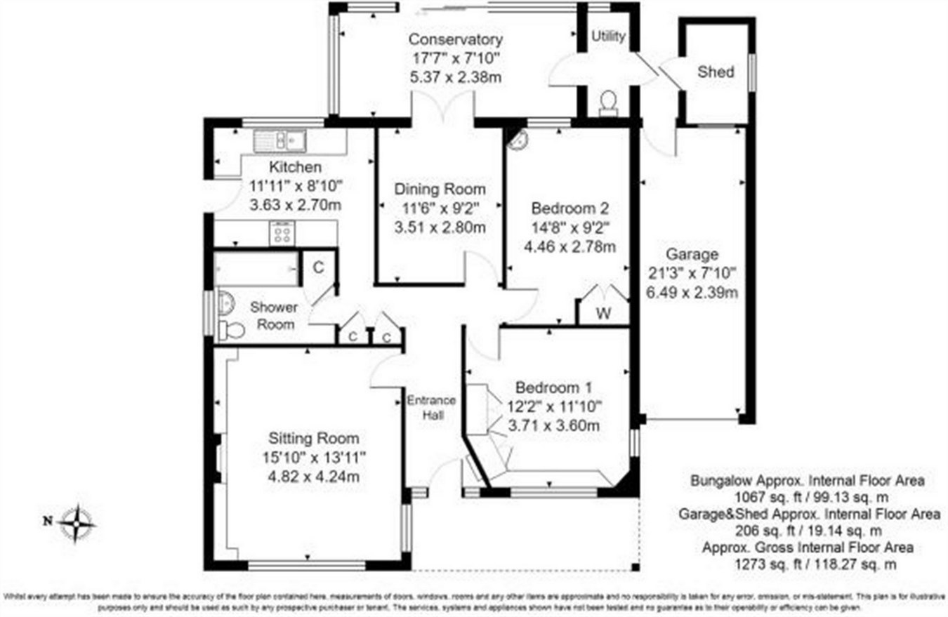 2 Bedrooms Detached house for sale in Robyns Way, Sevenoaks, Kent TN13