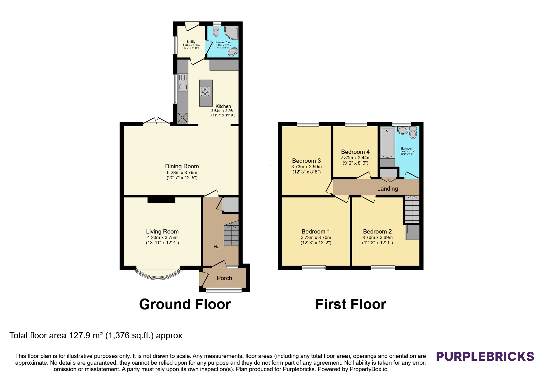 3, William Bree Road, Coventry floorplan