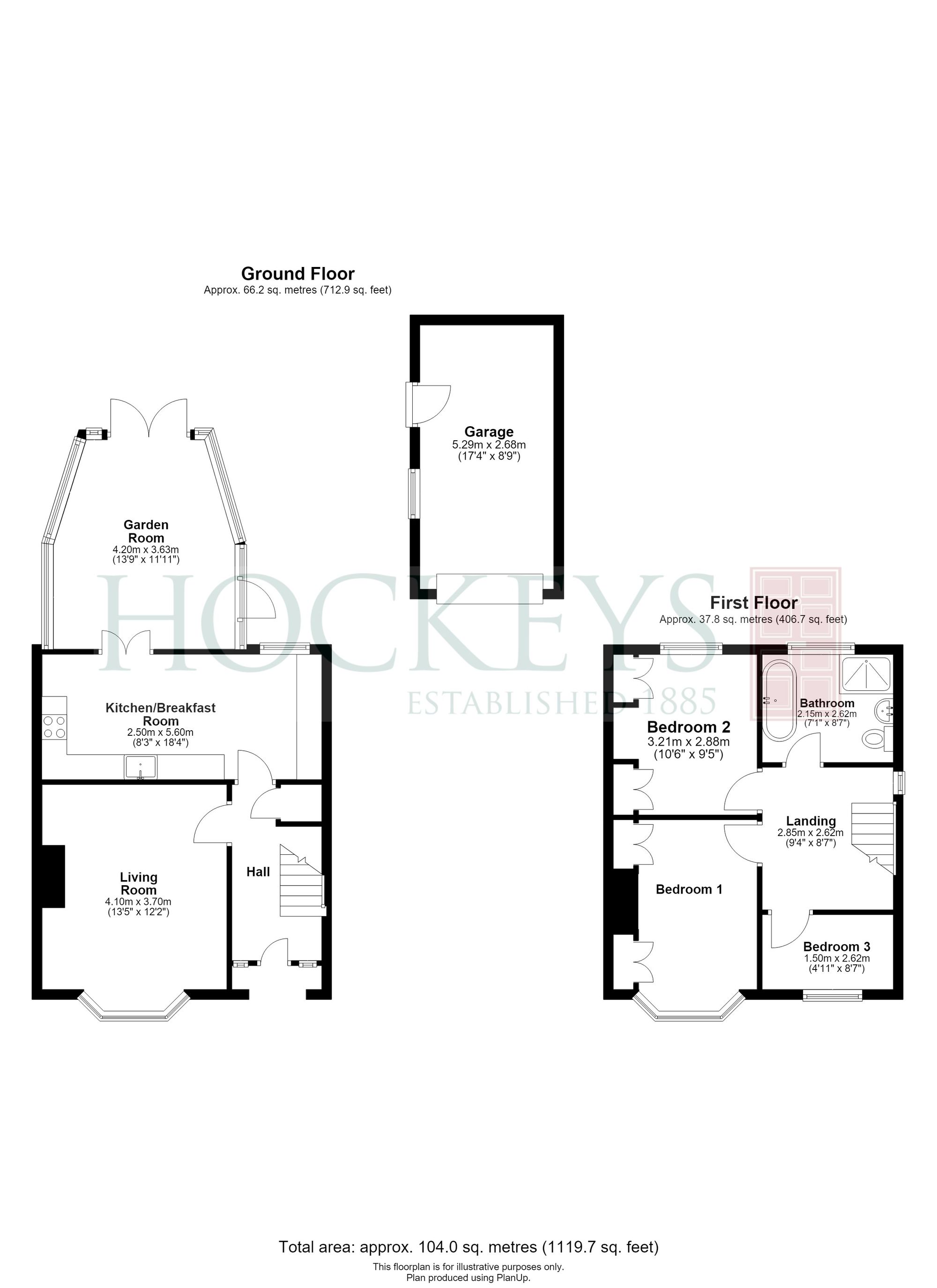 84 Ashley Road, Newmarket floorplan
