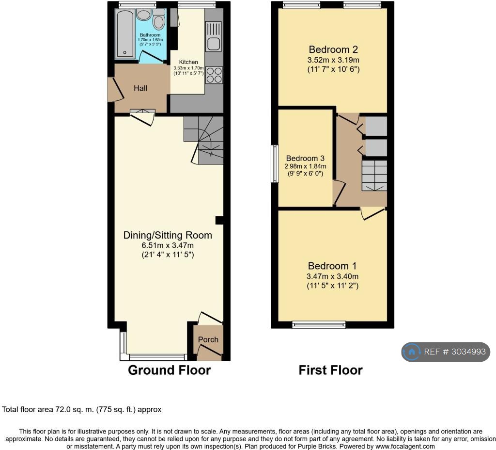 Victoria Road, Romford floorplan