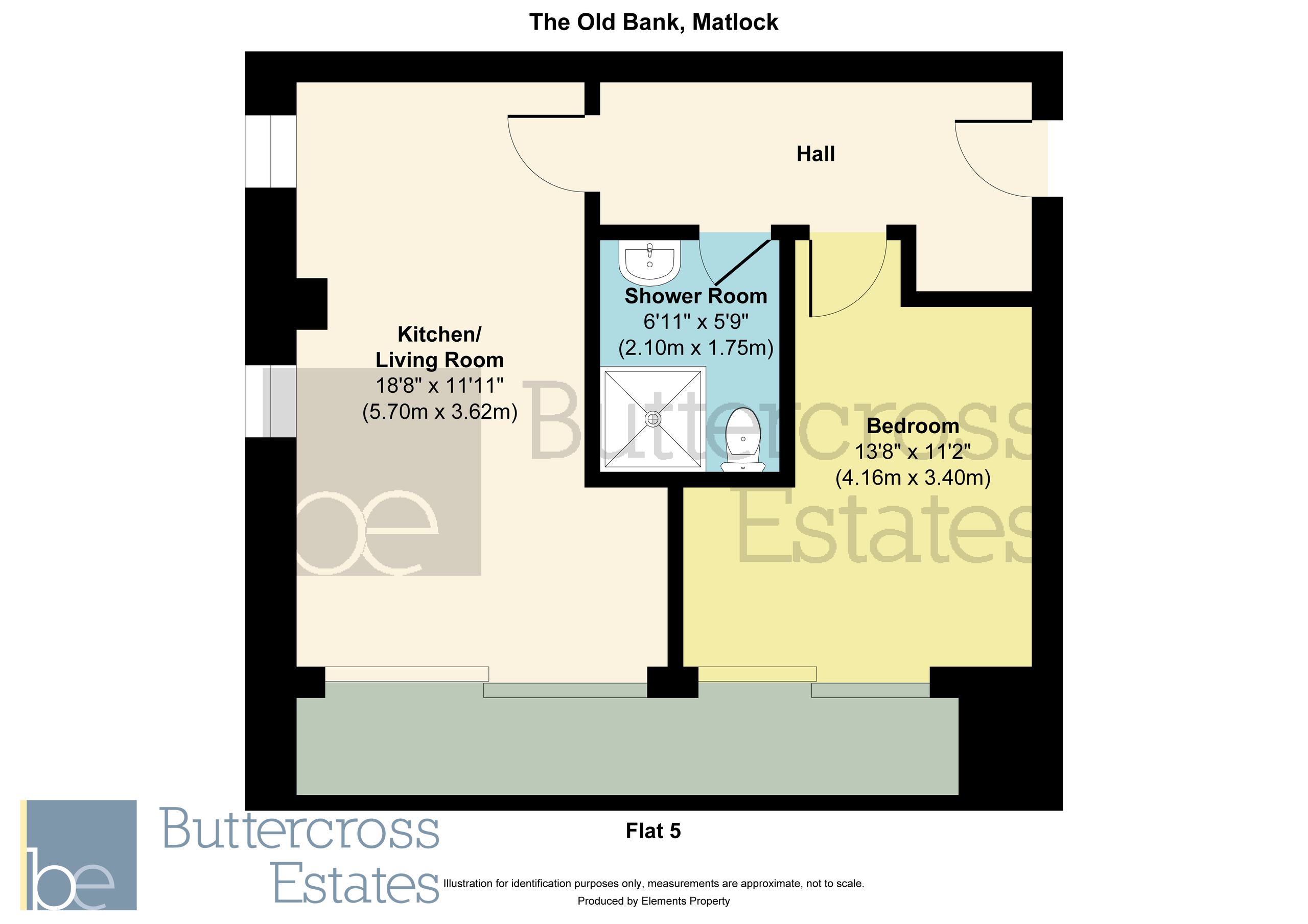 Flat 5, The Old Bank, 8 Snitterton Road, Matlock photo 4