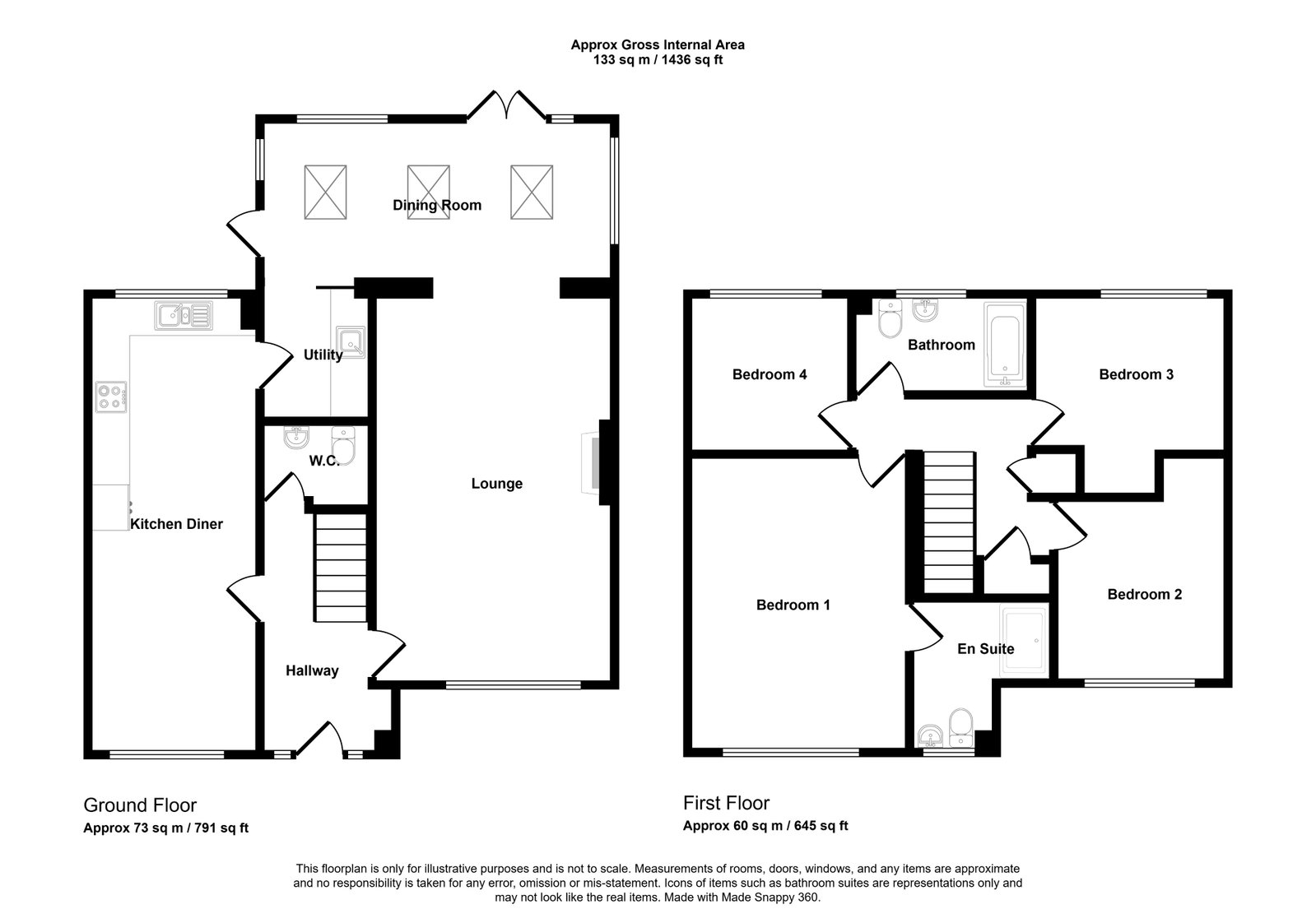 4, Wainwright Close, Kingswinford floorplan