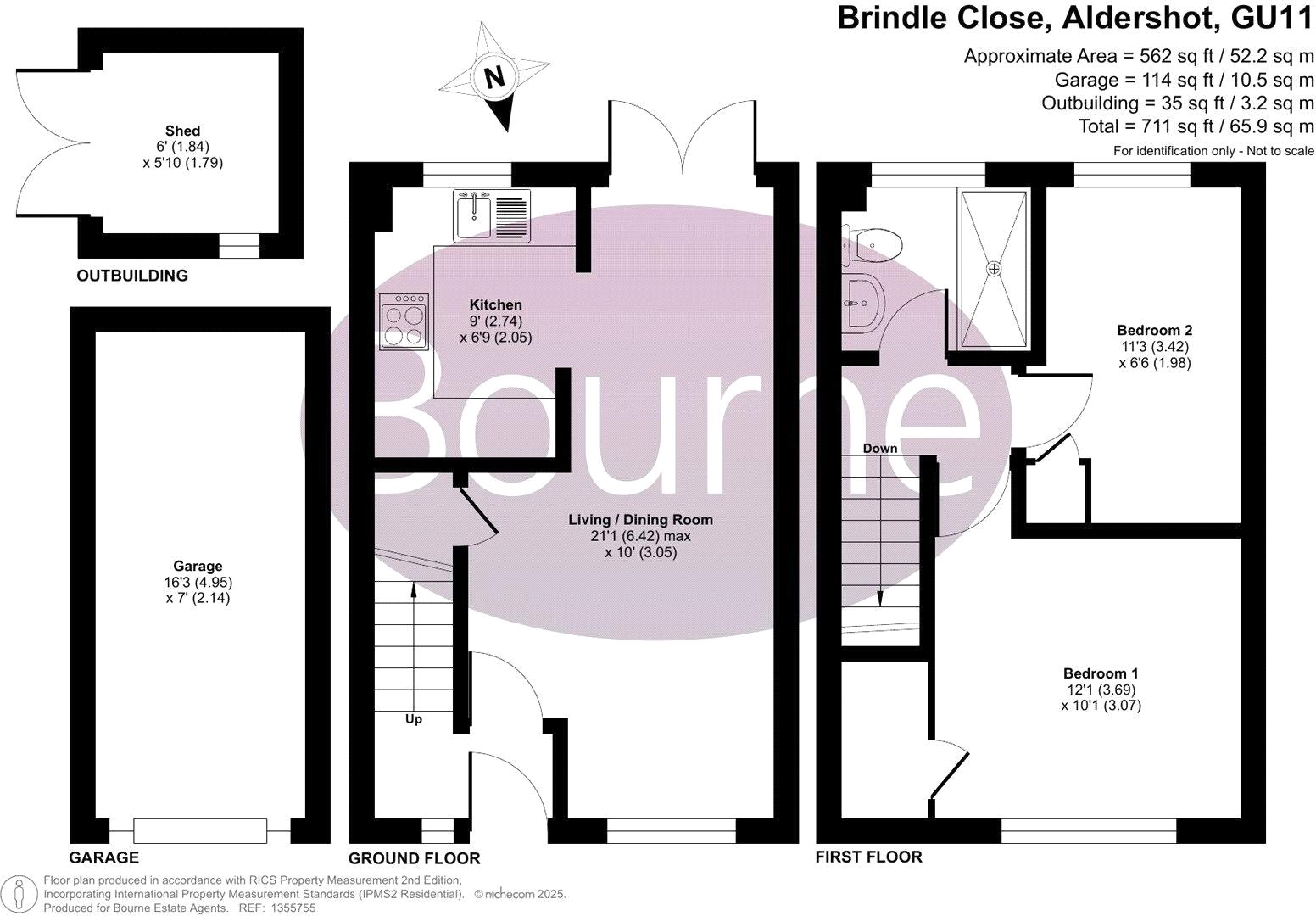 8, Brindle Close, Hampshire floorplan
