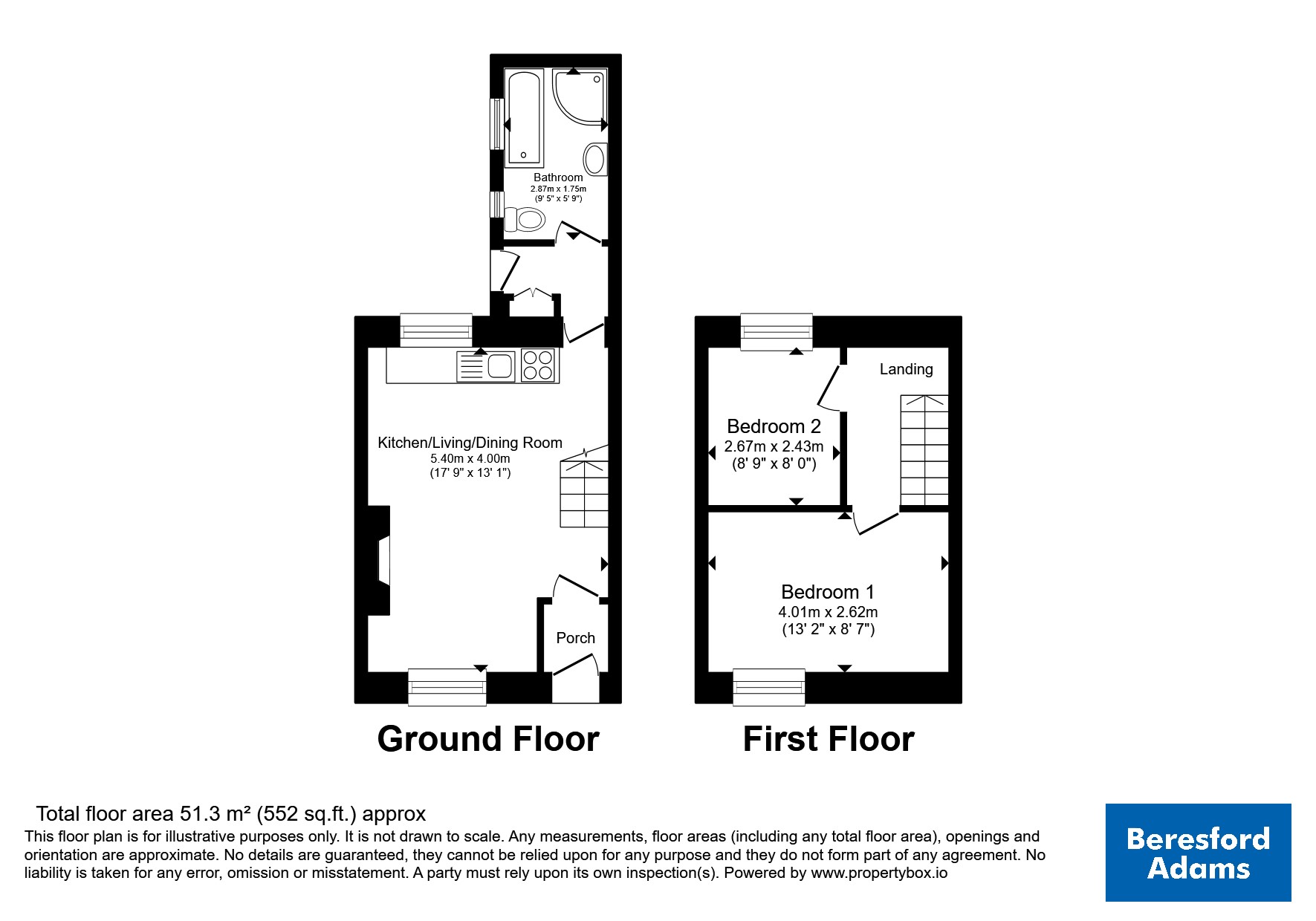 5, Dolrhedyn Terrace, Blaenau Ffestiniog floorplan