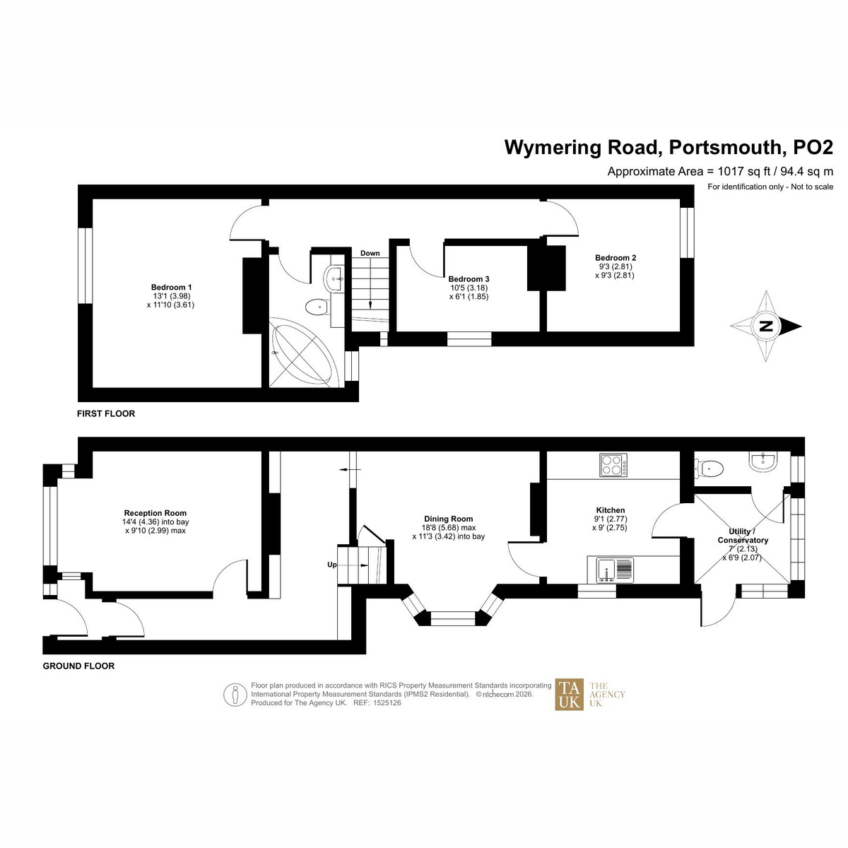 47, Wymering Road, Portsmouth floorplan
