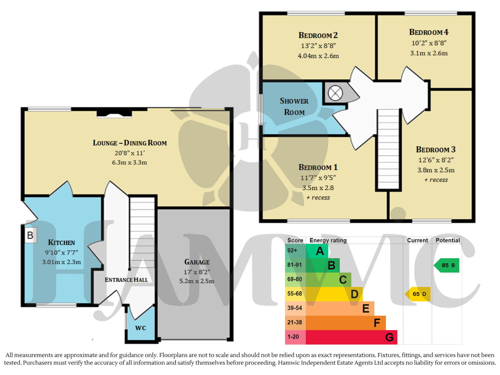 Tudor Close, Southampton floorplan