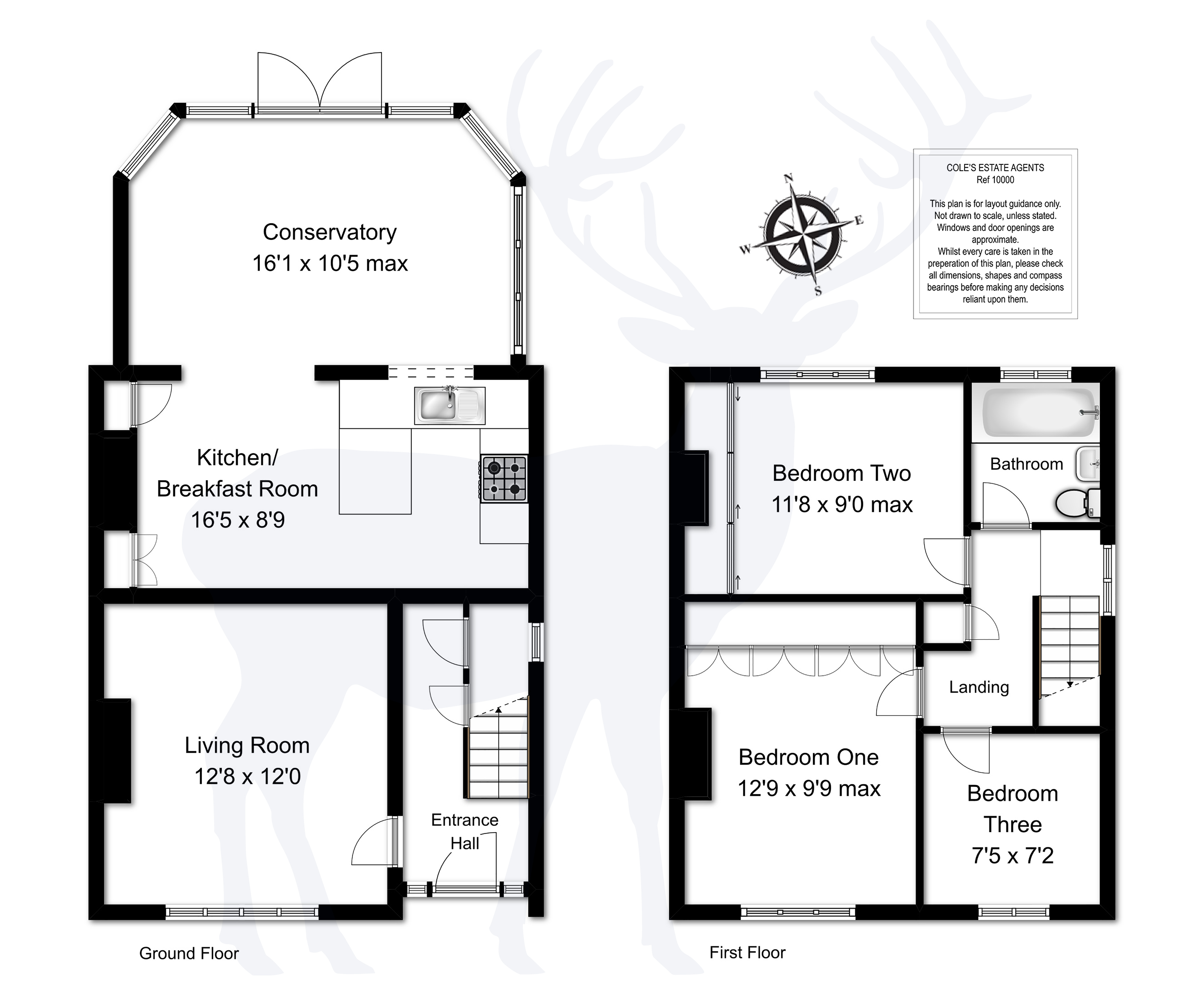 3 Bedrooms Semi-detached house for sale in Knole Grove, East Grinstead RH19