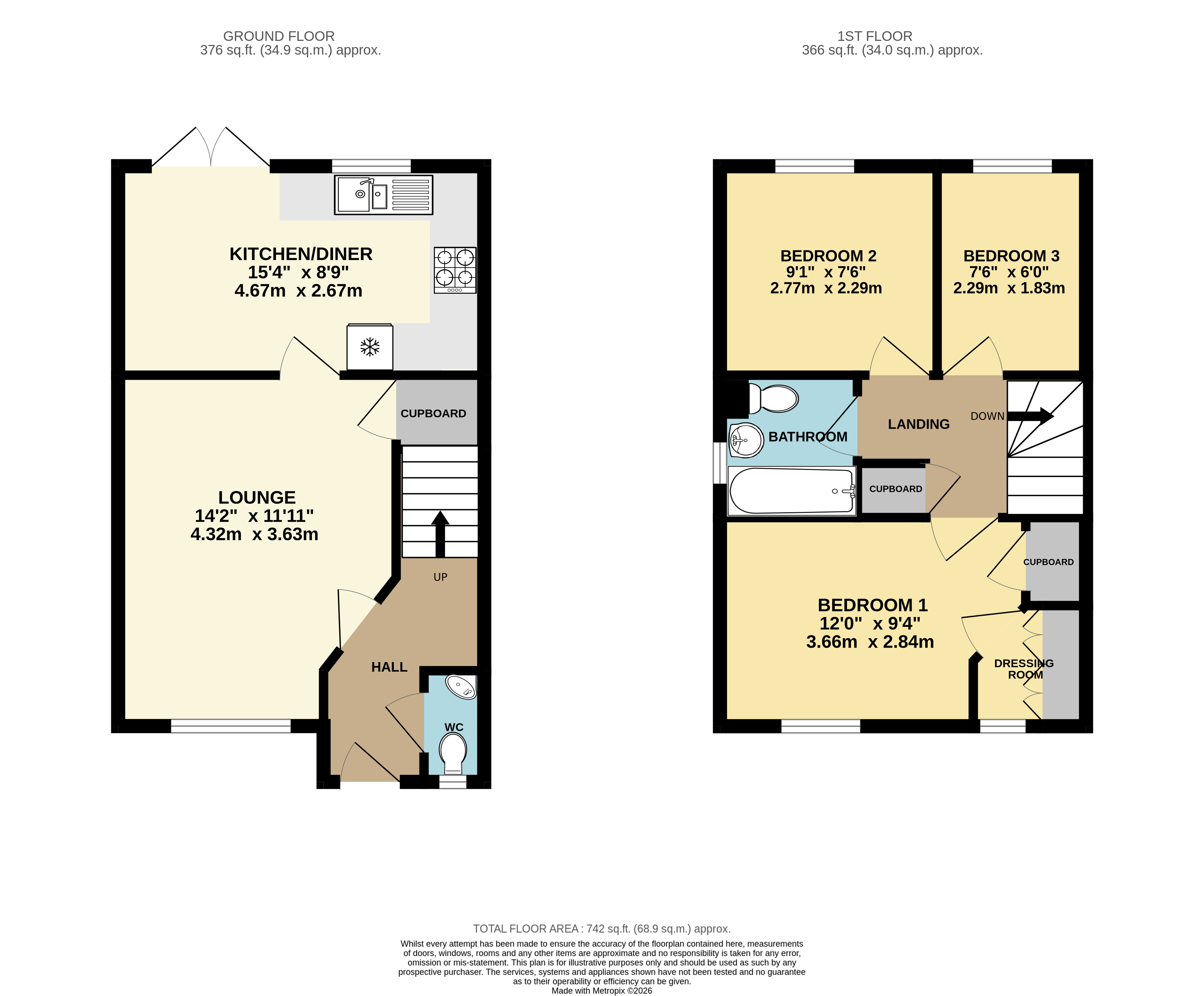 Catlyn Place, Wymondham floorplan