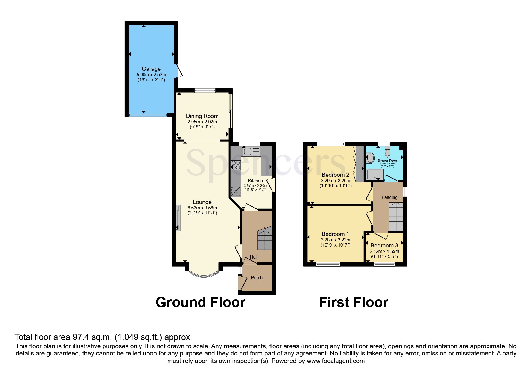 10, St. Peters Close, Lutterworth floorplan