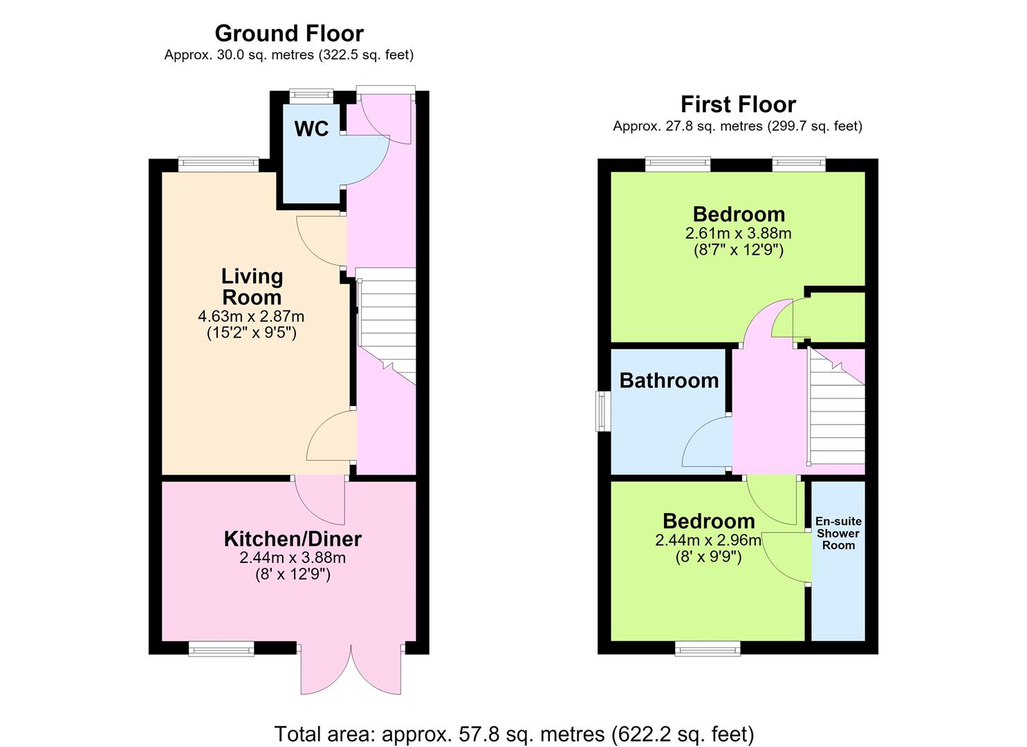 Peony Grove, Worthing floorplan
