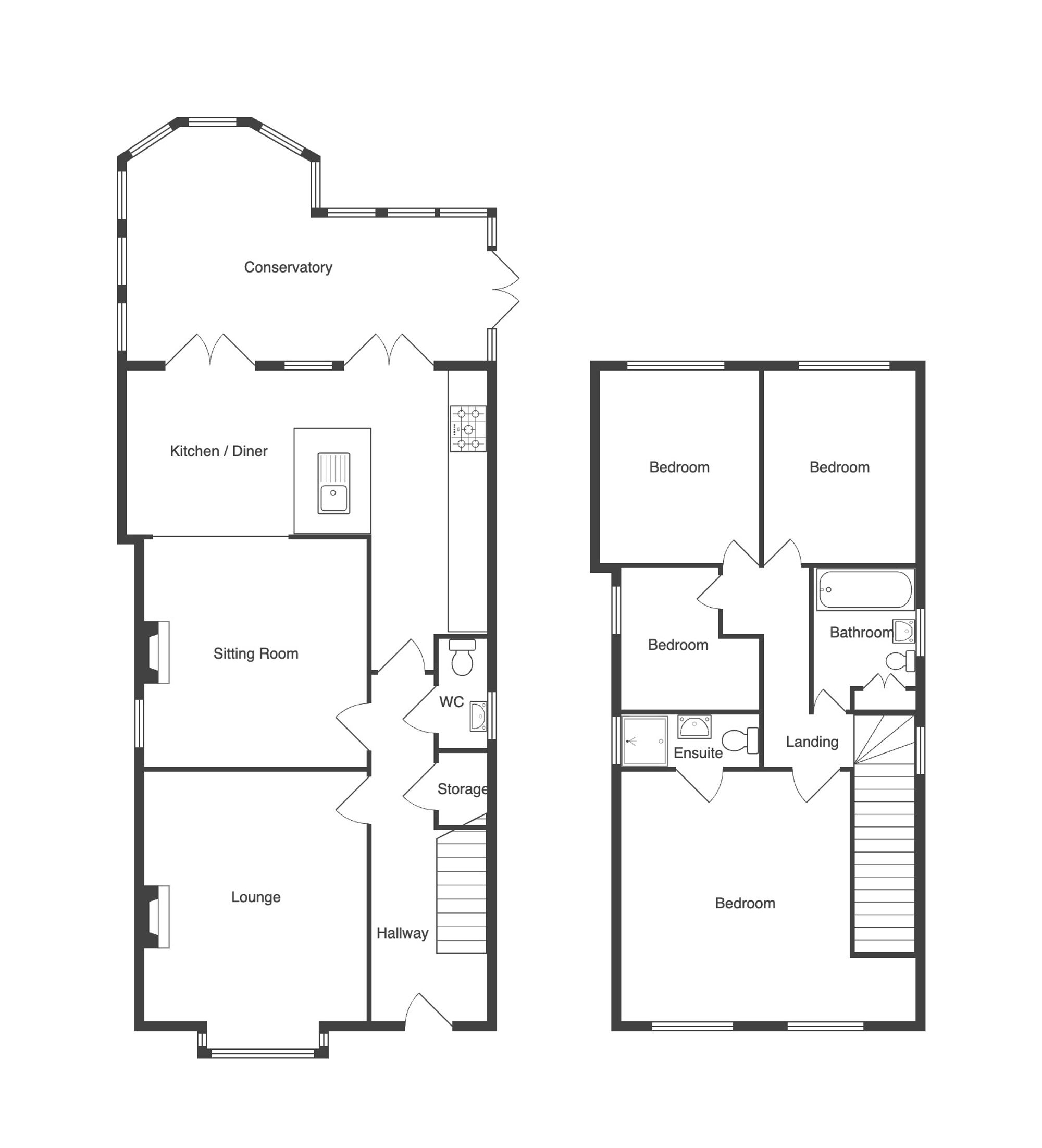 24 Woodland Avenue, Derby floorplan