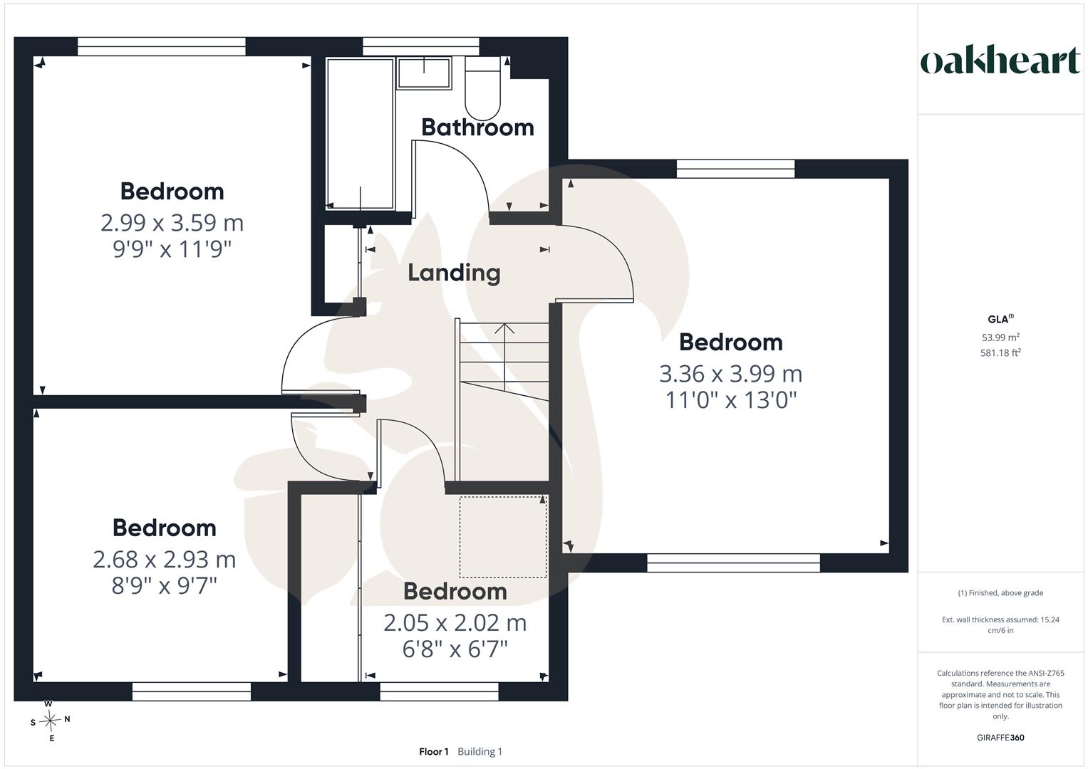 7, Bennett Avenue, Bury St. Edmunds floorplan