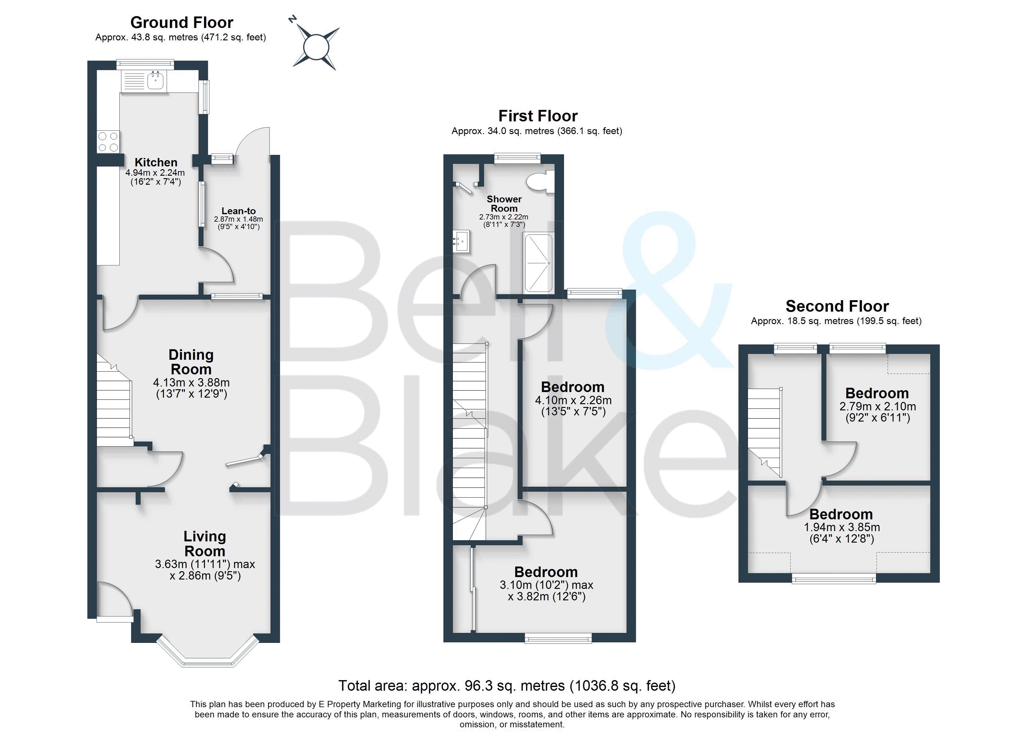 71, Whyke Lane, Chichester floorplan
