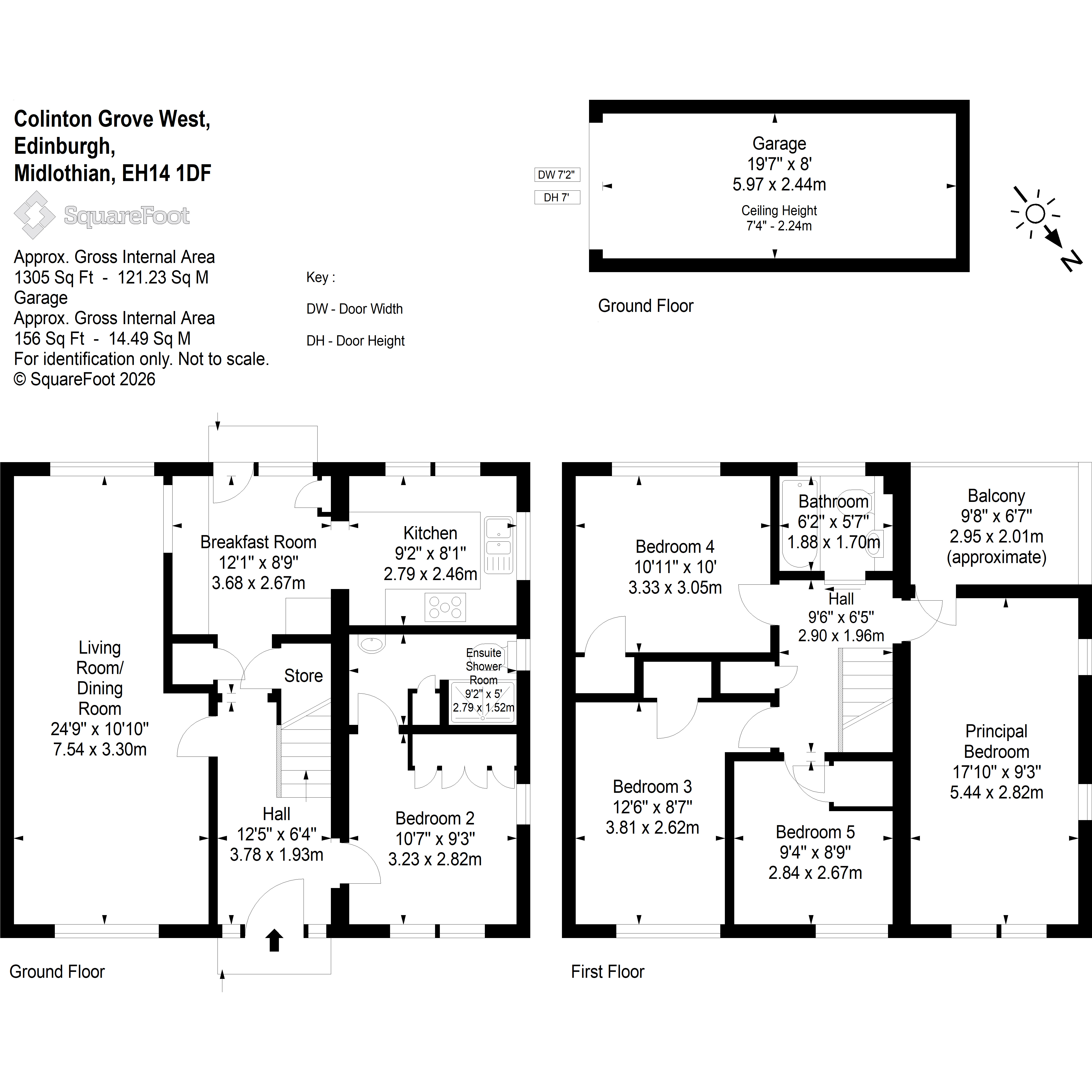 10, Colinton Grove West, Edinburgh floorplan