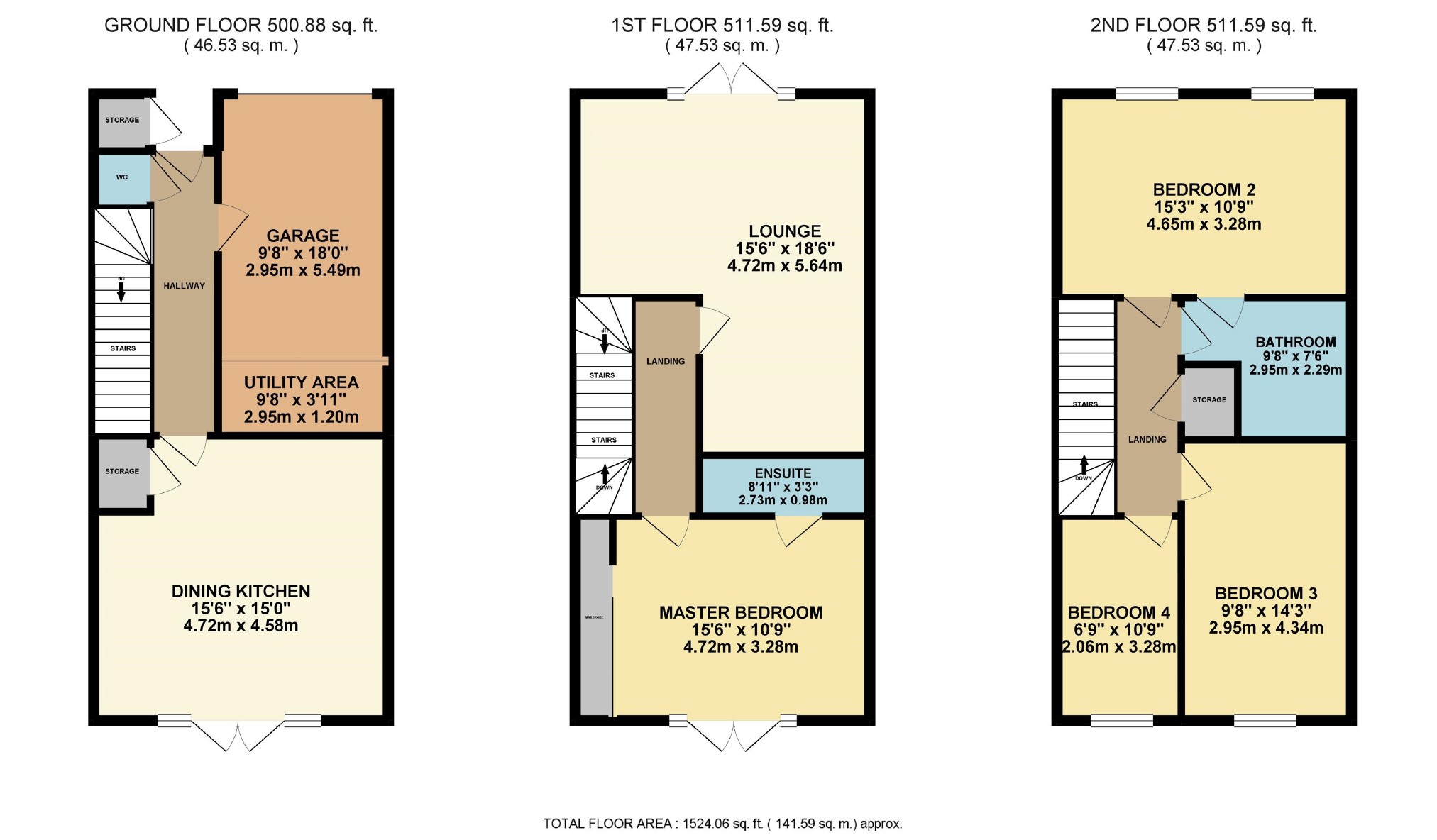 4 Bedrooms Town house for sale in Hutton Gate, Harrogate HG2