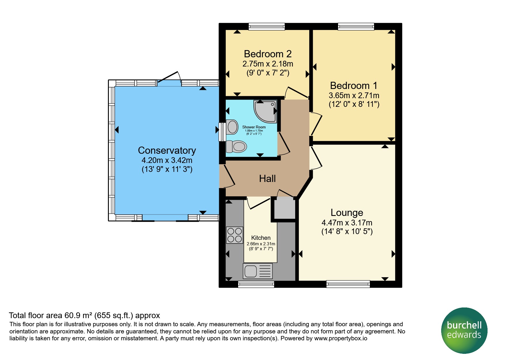 3, Cottage Close, Belper floorplan