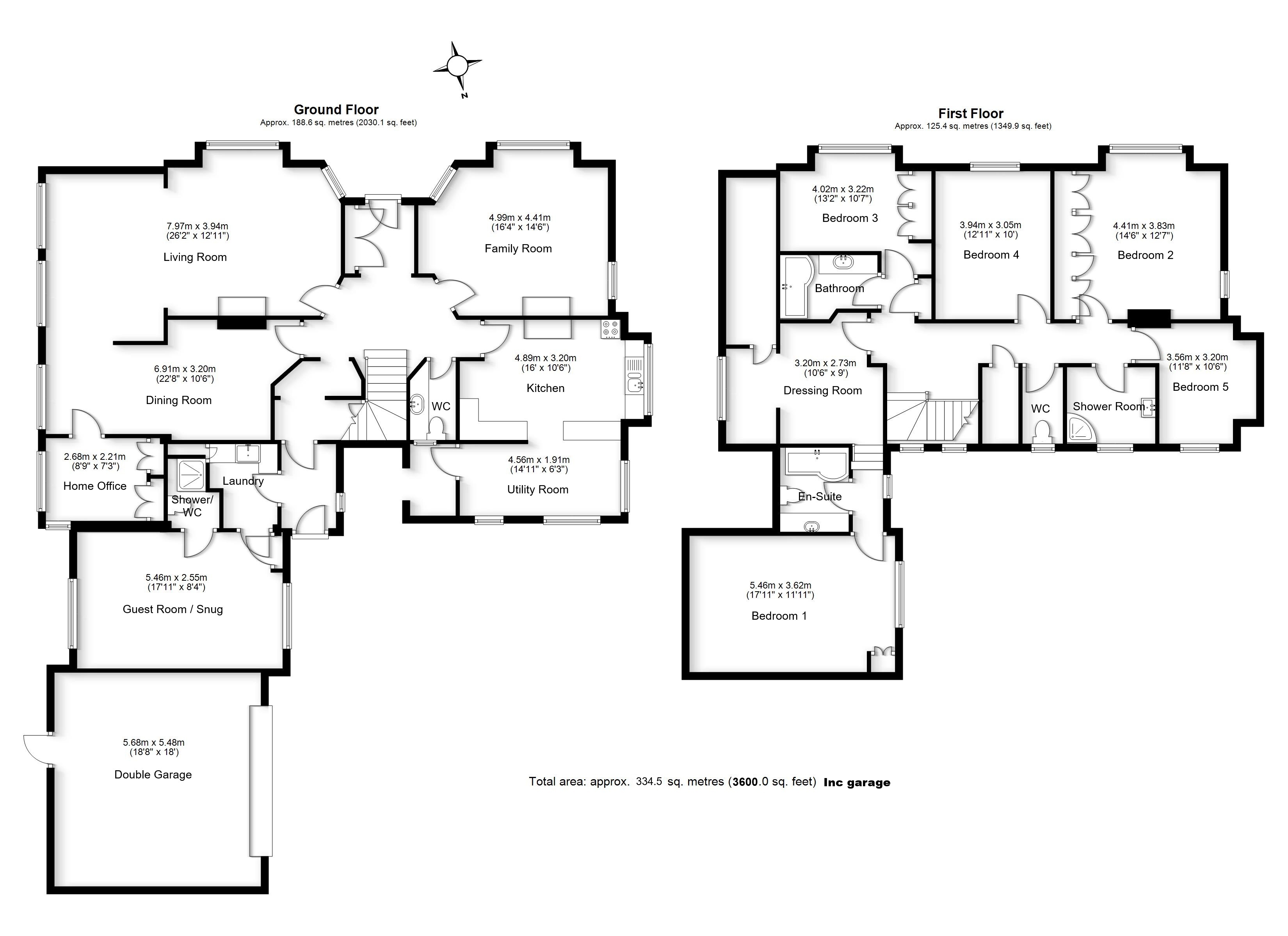 2, The Crest, Welwyn floorplan