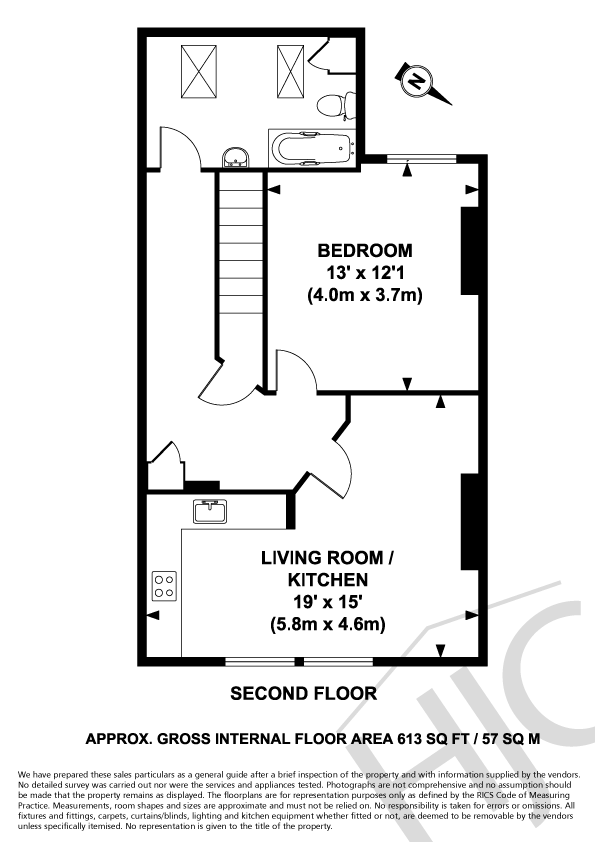 1 Bedrooms Flat to rent in Brighton Road, Surbiton KT6