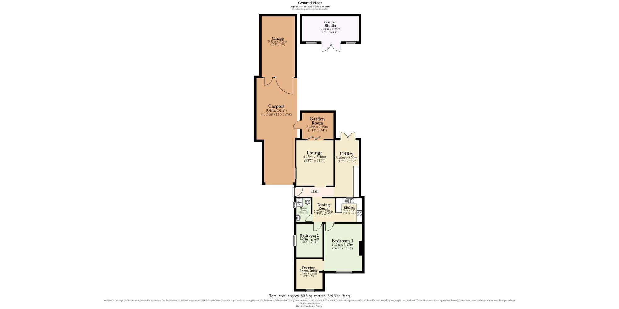 13 George Borrow Road, Dereham floorplan