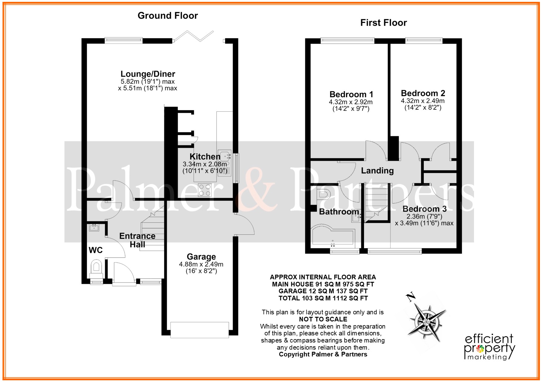109, Longmead Avenue, Chelmsford floorplan