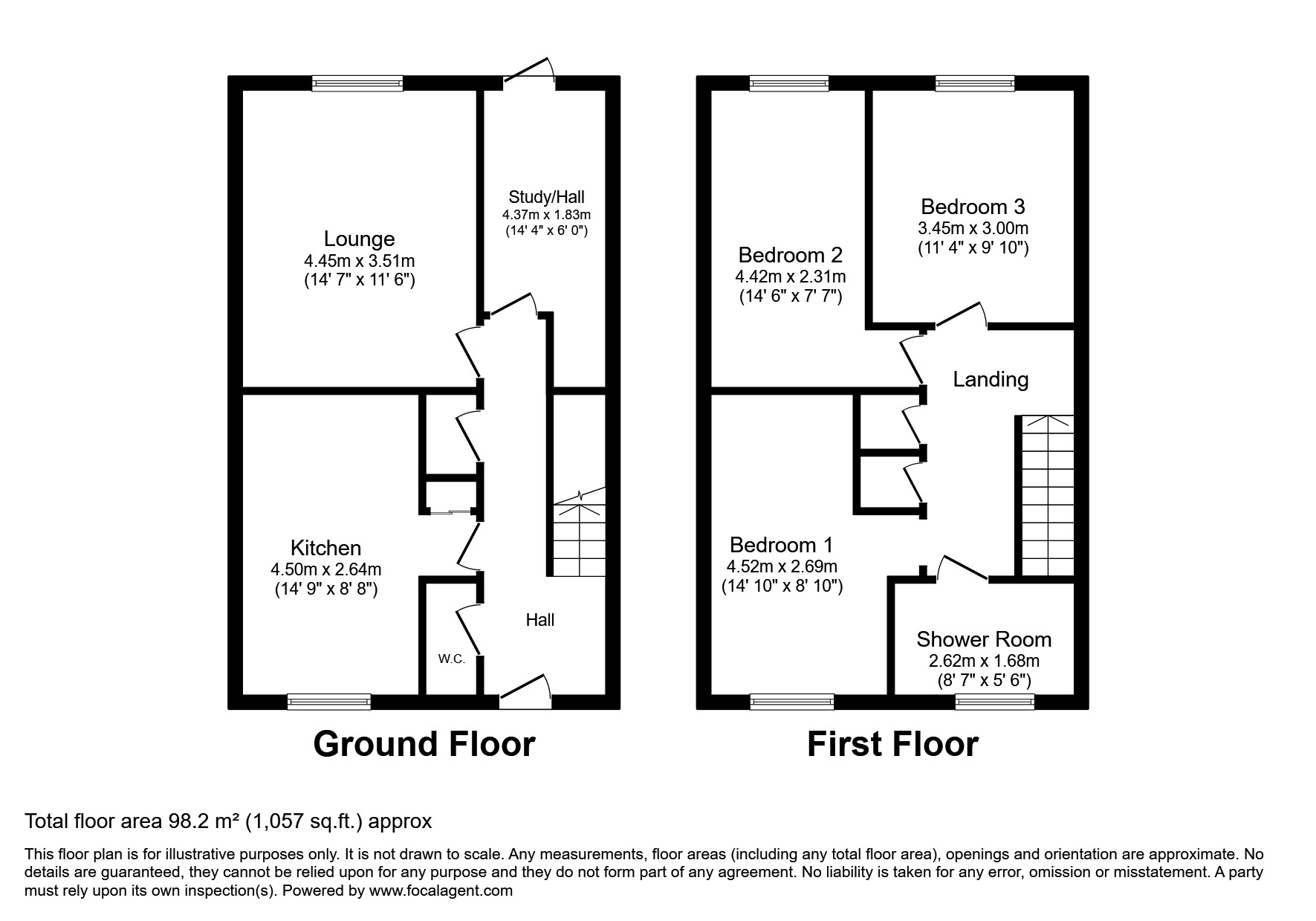 34, Nevis Place, Stirlingshire floorplan