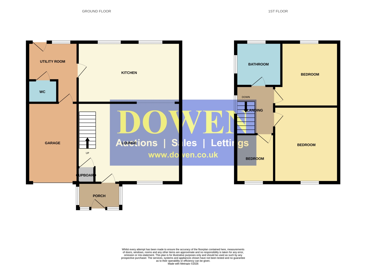 52, Beacon Avenue, Stockton-on-Tees floorplan