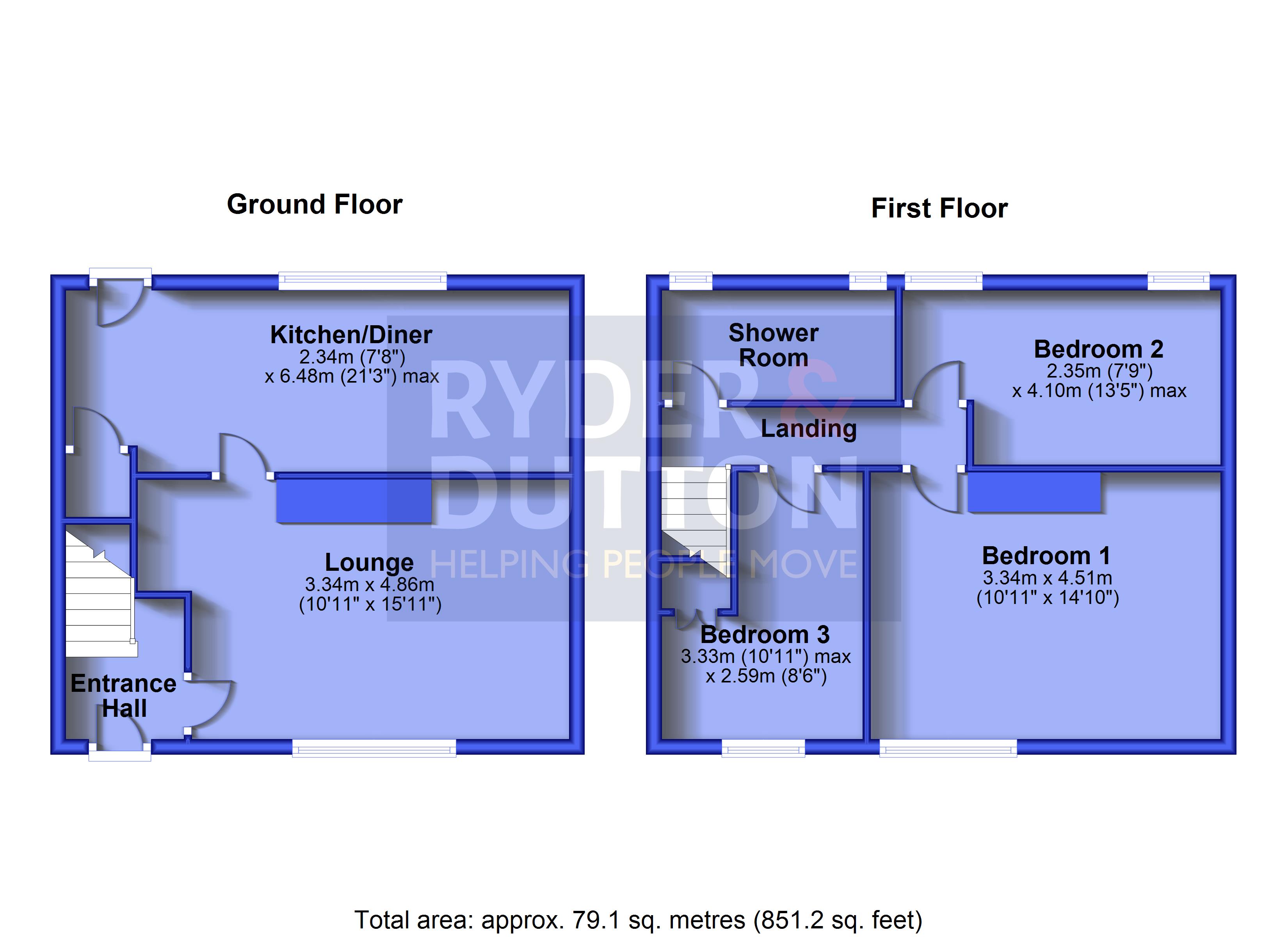 38, Mirfield Road, Manchester floorplan