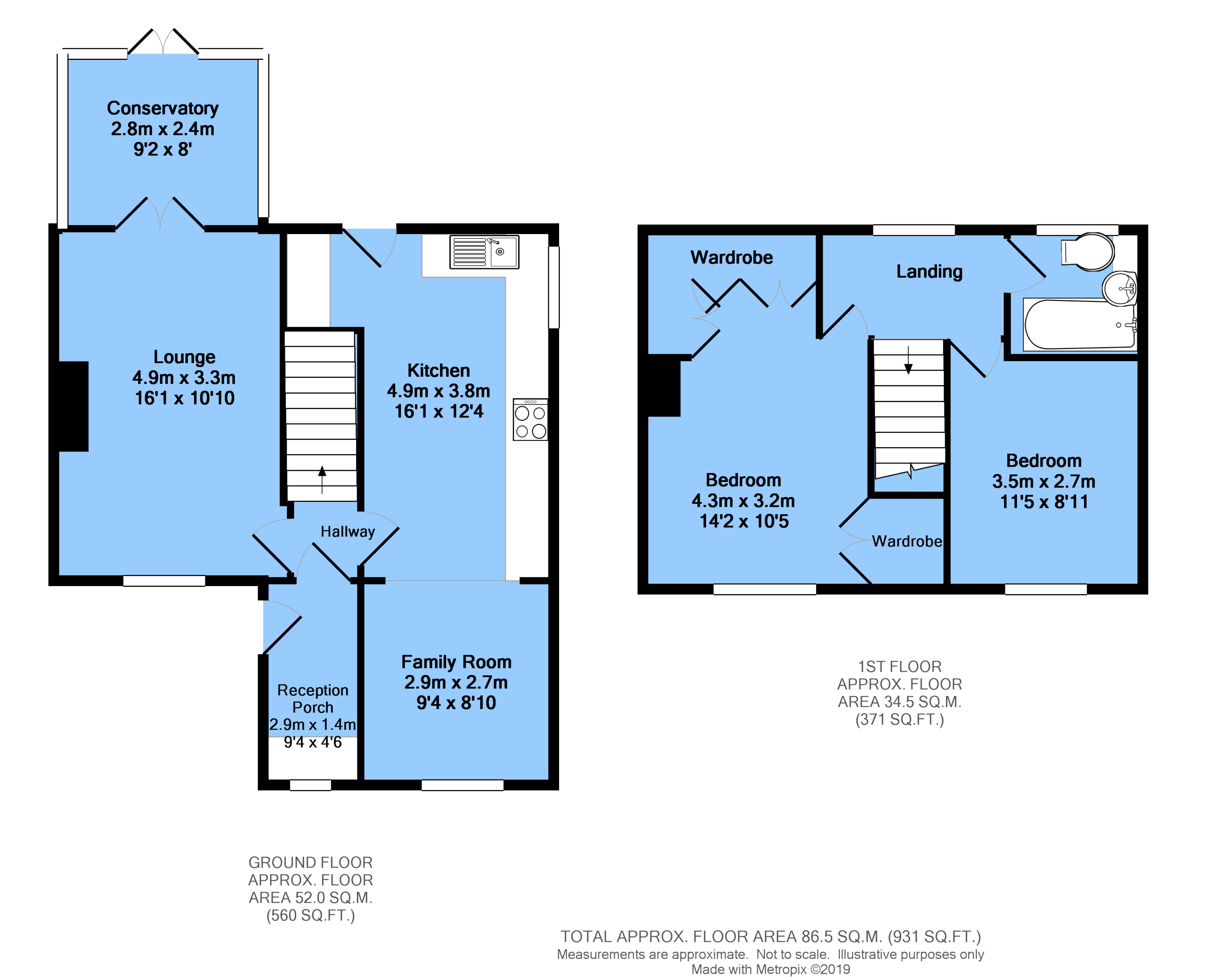 2 Bedrooms Semi-detached house for sale in Walton Road, Chesterfield S40