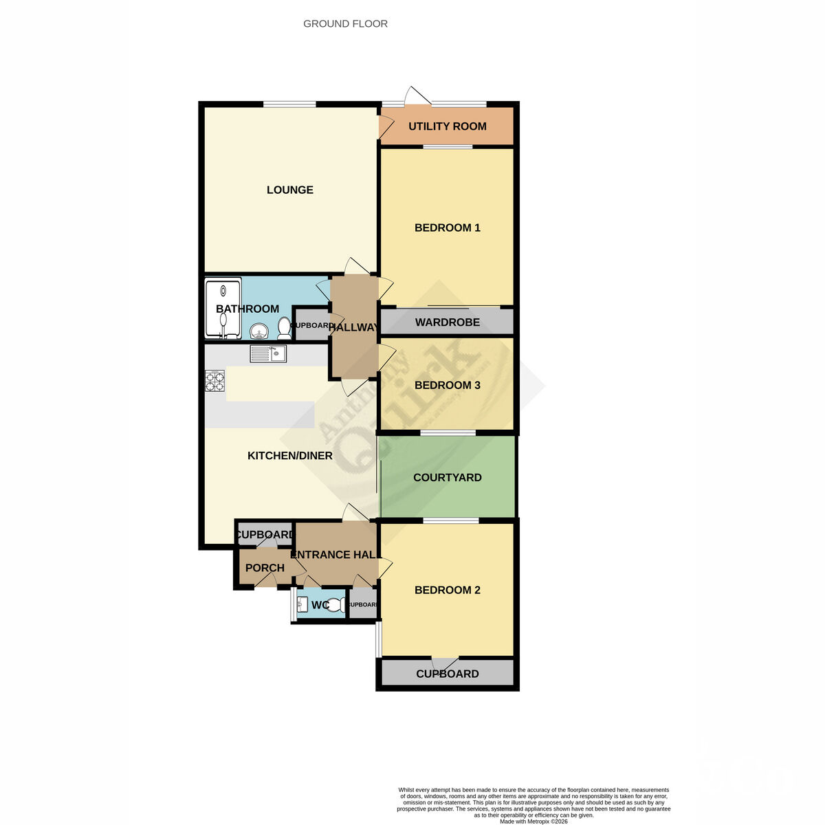 22, Chalk End, Basildon floorplan