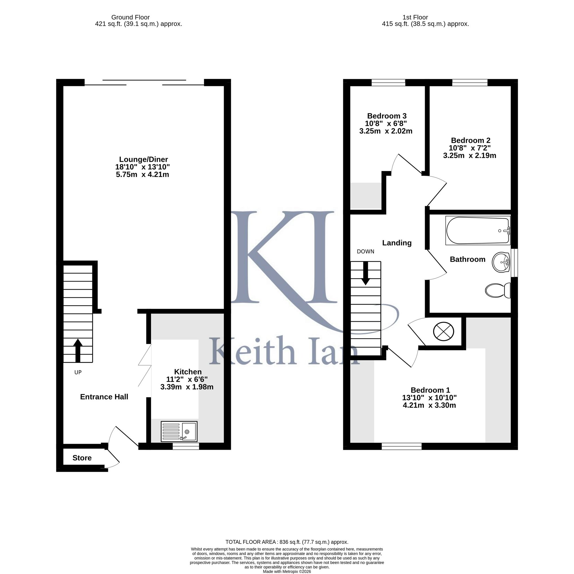 30 Dickson, Waltham Cross floorplan