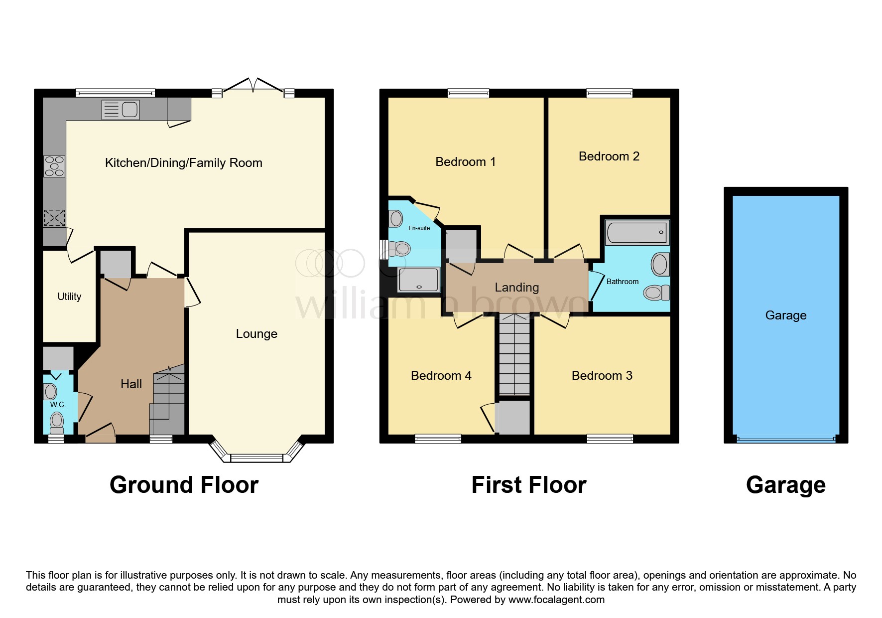 43, Saxon Avenue, Doncaster floorplan
